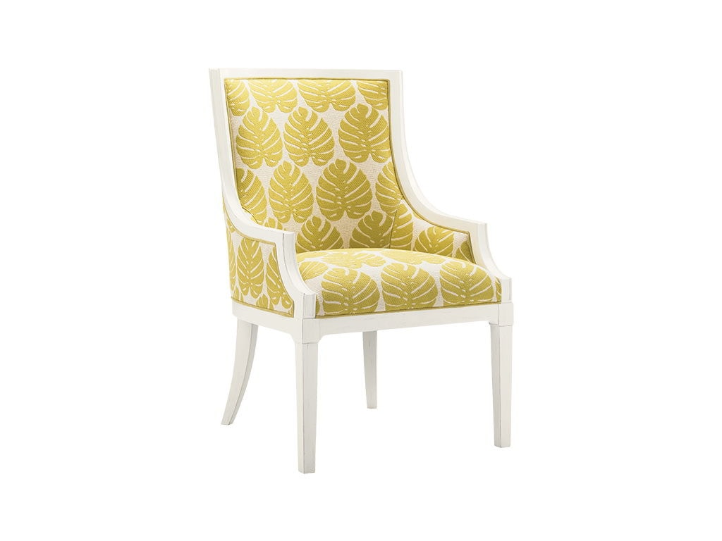 Lexington Dining Room Aqua Bay Arm Dining Chair 157713 North