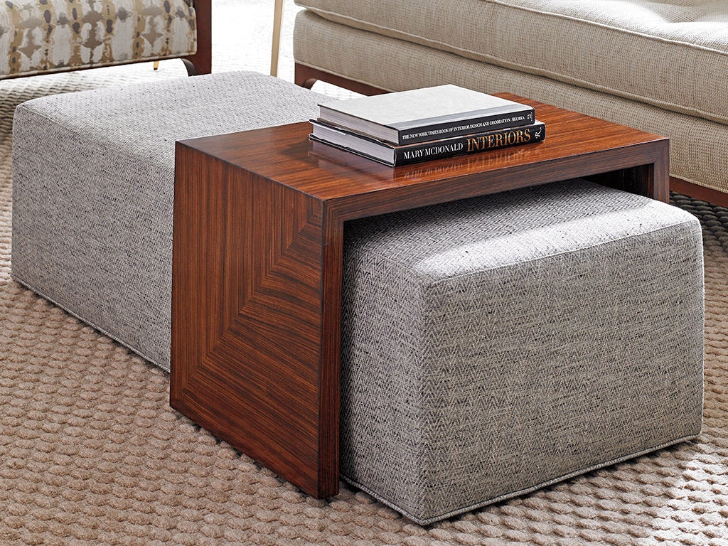 Lexington Living Room Ottomans Broadway Cocktail Ottoman With Slide 1784 25T Toms Price Home