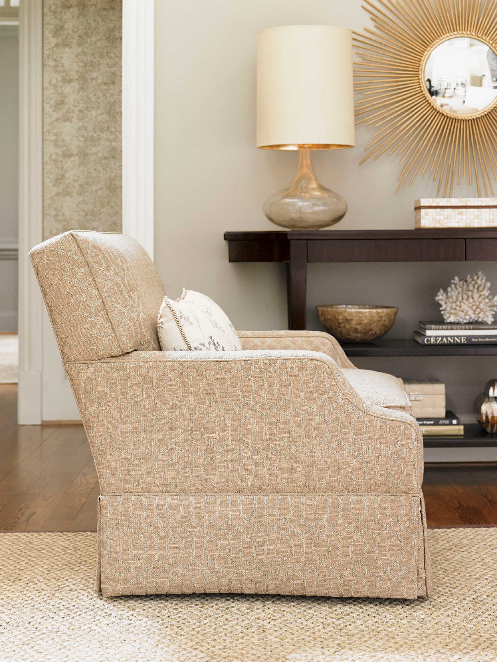 Lexington Living Room Courtney Swivel Chair 7108-11SW - Jarrettsville ...