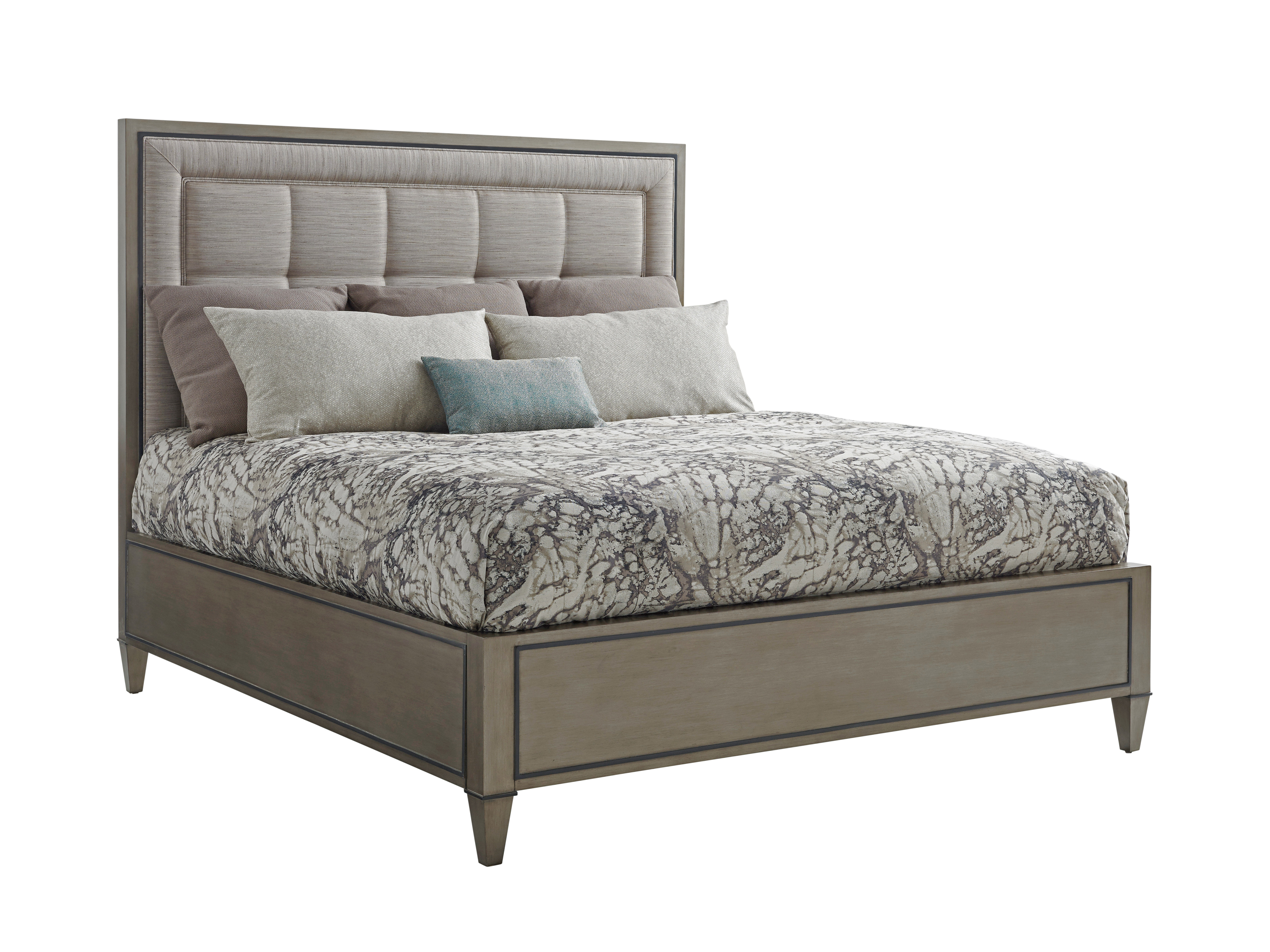 Lexington Bedroom St. Tropez Upholstered Panel Bed 6/6 King 732