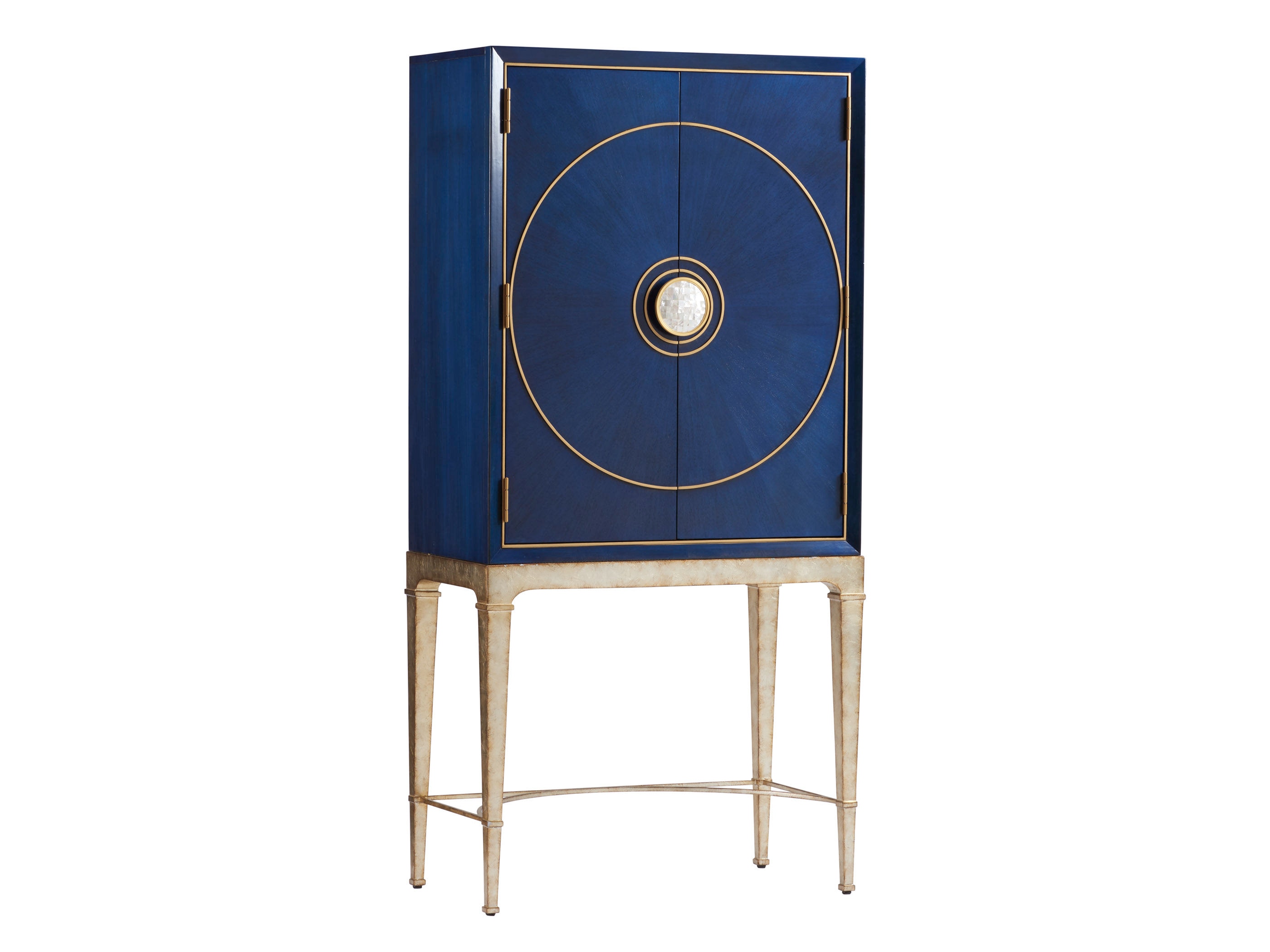 Lexington 738 961C Bar and Game Room Cobalt Meridian Bar
