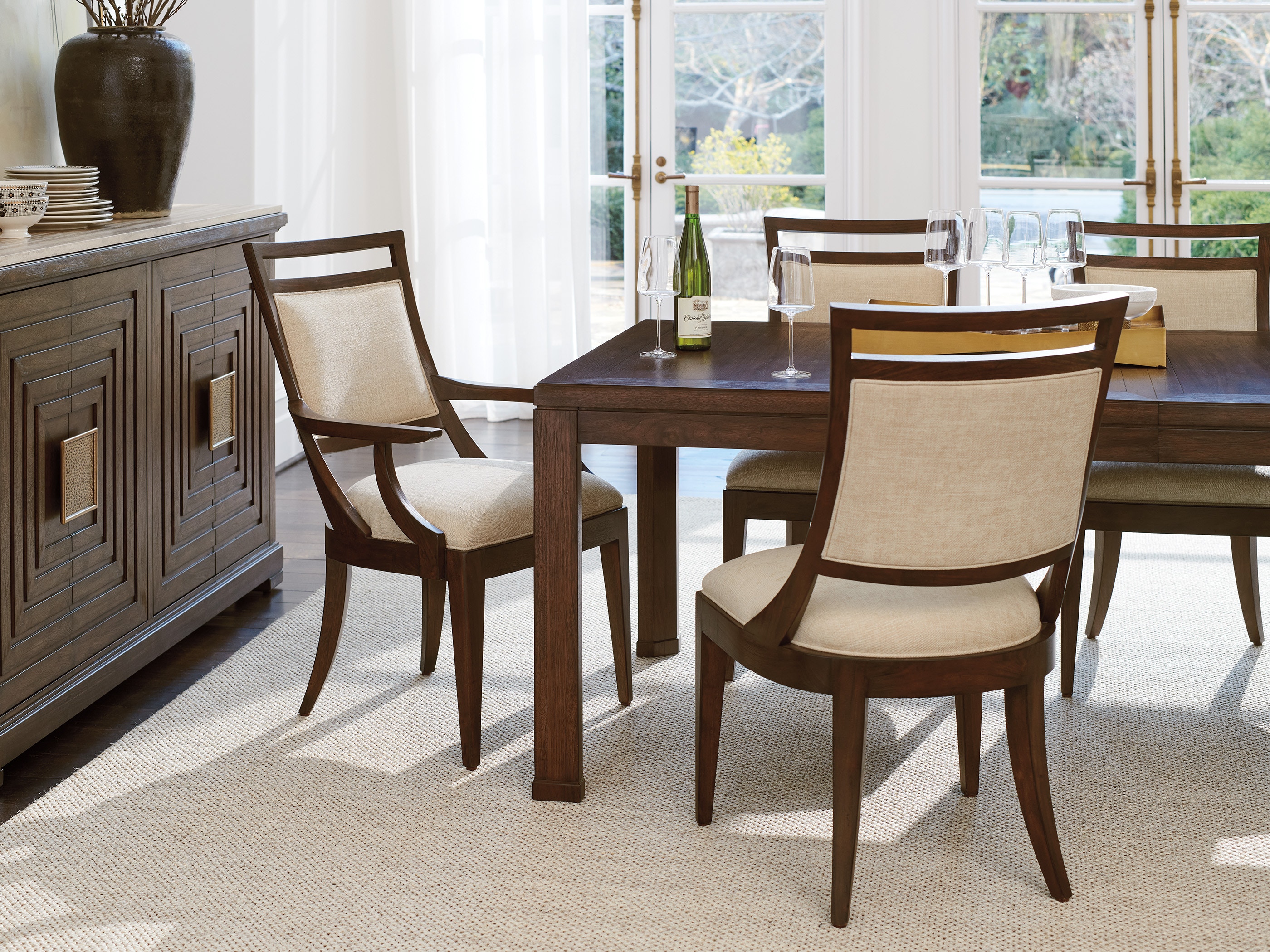 novogratz lex upholstered dining chair