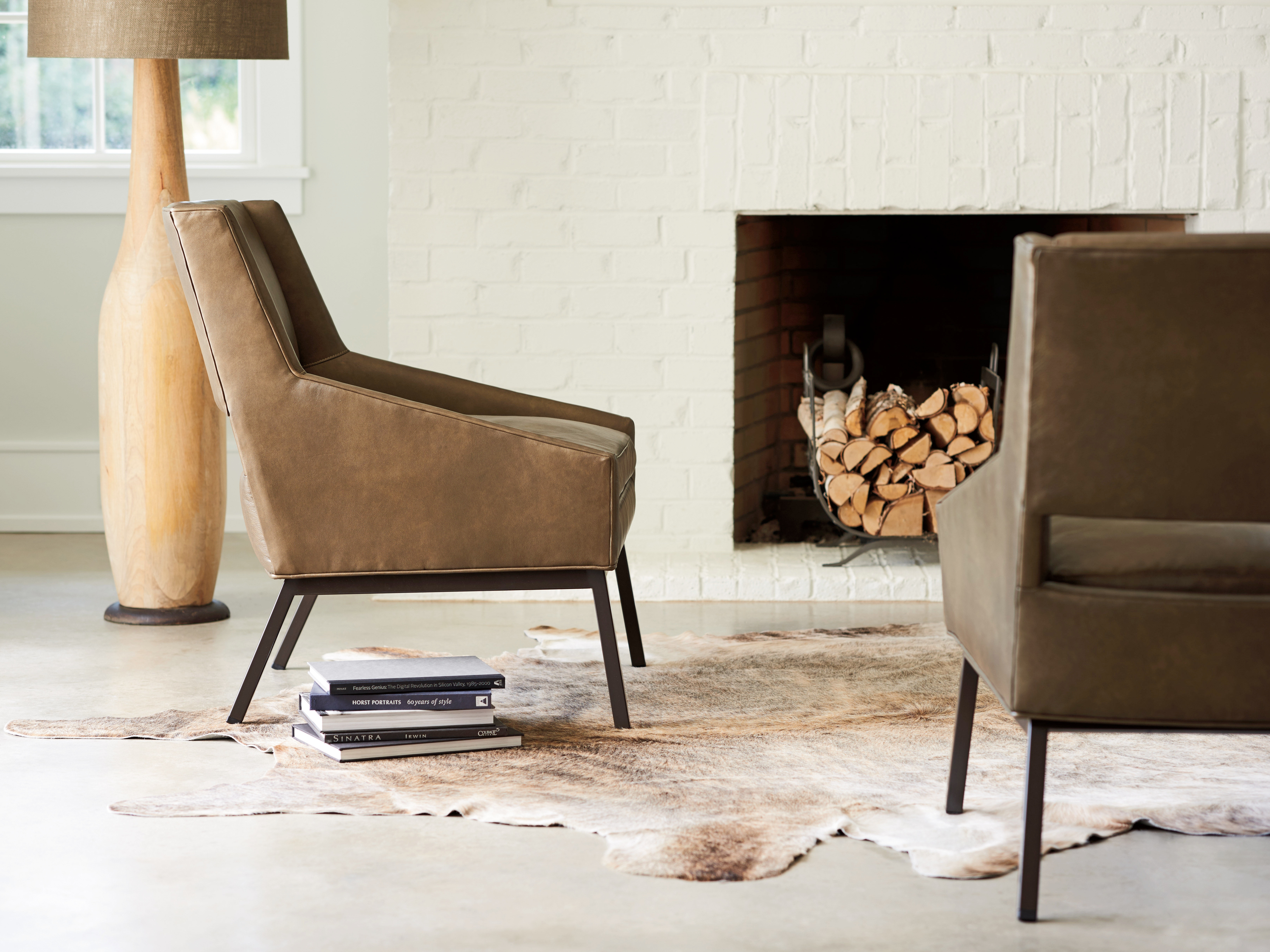 Amani Chair Leather (Charcoal) LXLL192711C