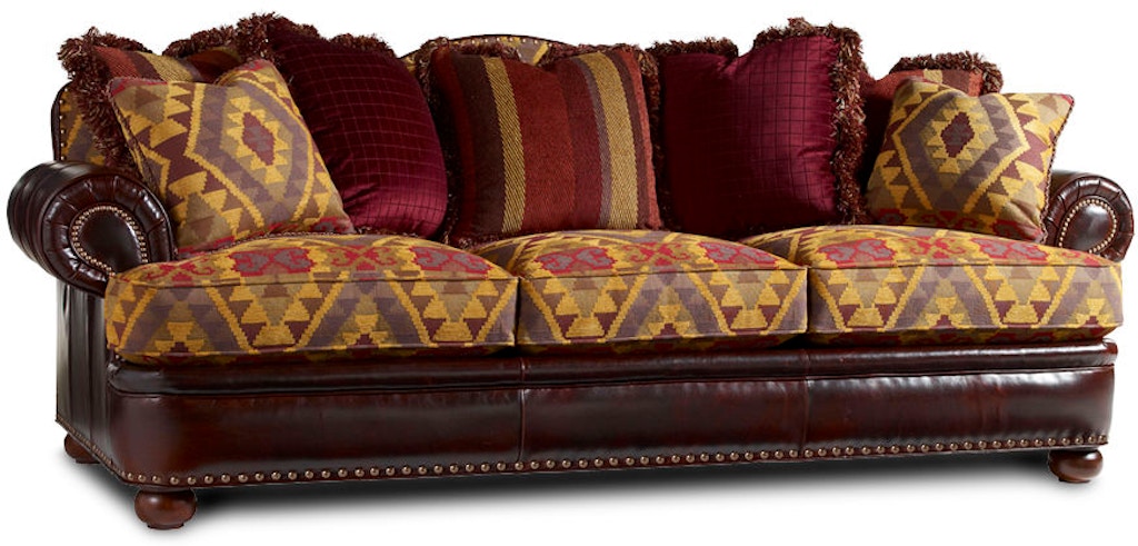 lexington leather 9012-33-01 hughes leather sofa