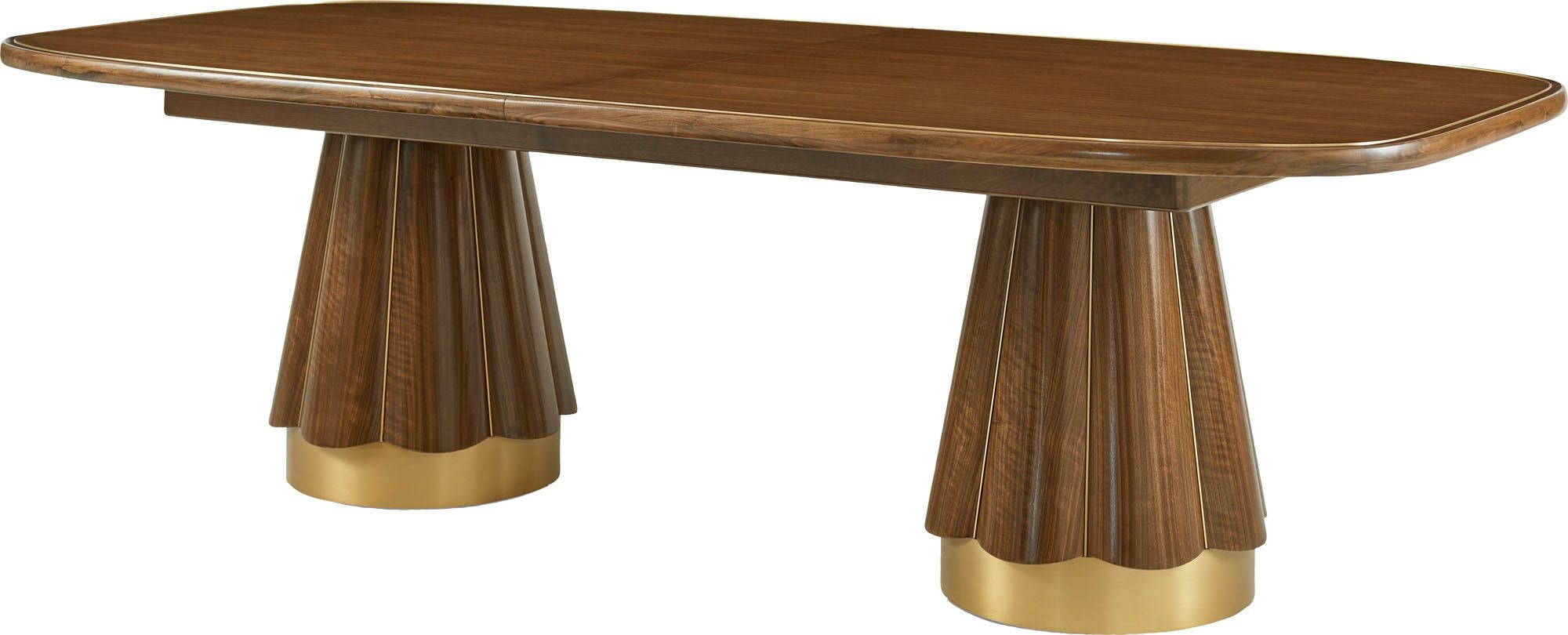 Baker Dining Room Peplum Dining Table Baa2236 Hickory Furniture Mart Hickory Nc