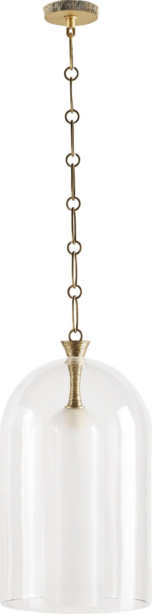 Baker Ceiling Lights Murano Bell Pendant BAPH603 | Hickory
