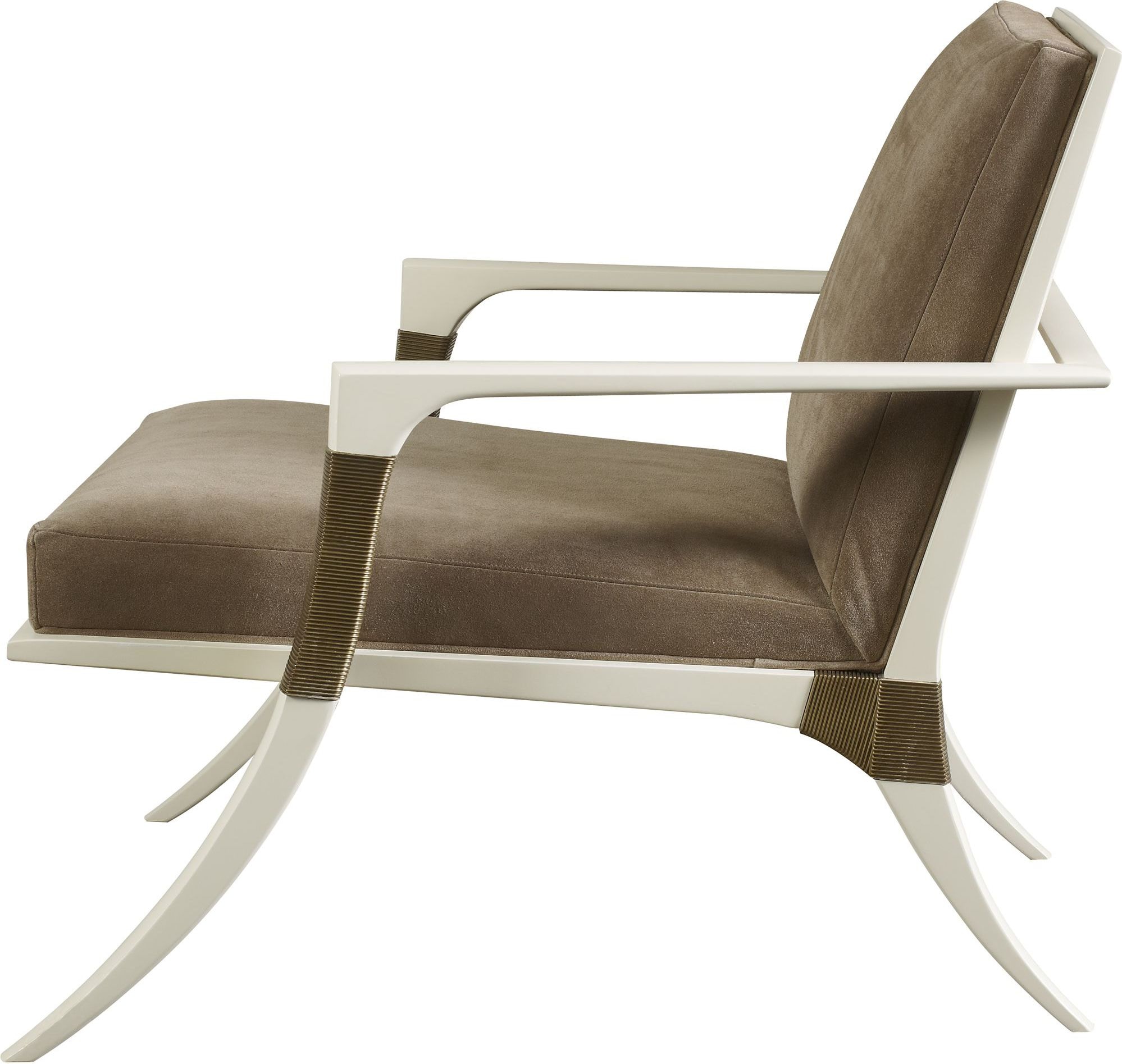 Baker Living Room Athens Lounge Chair (Modern Stitch) BA6134C Lenoir