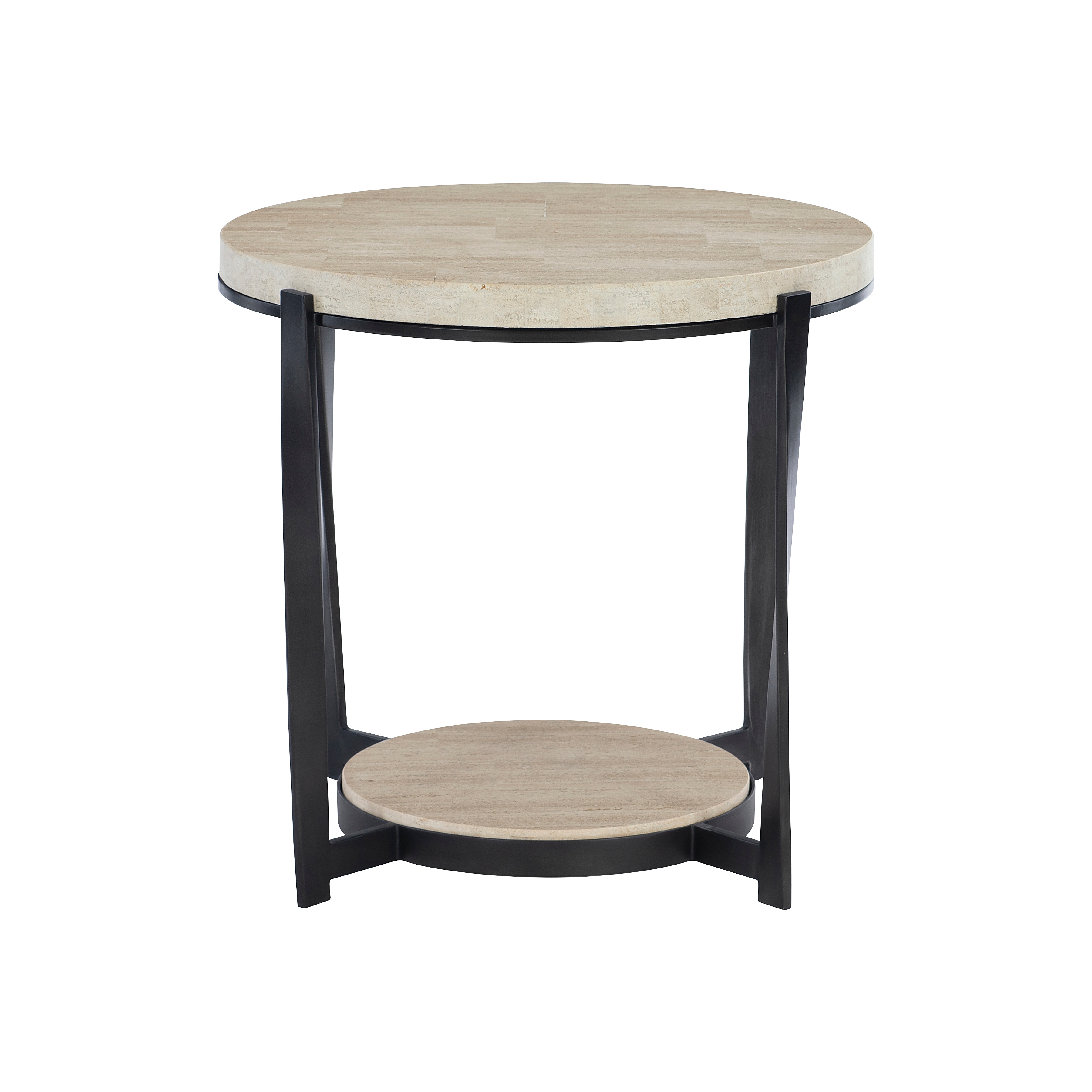 white marine modern end table