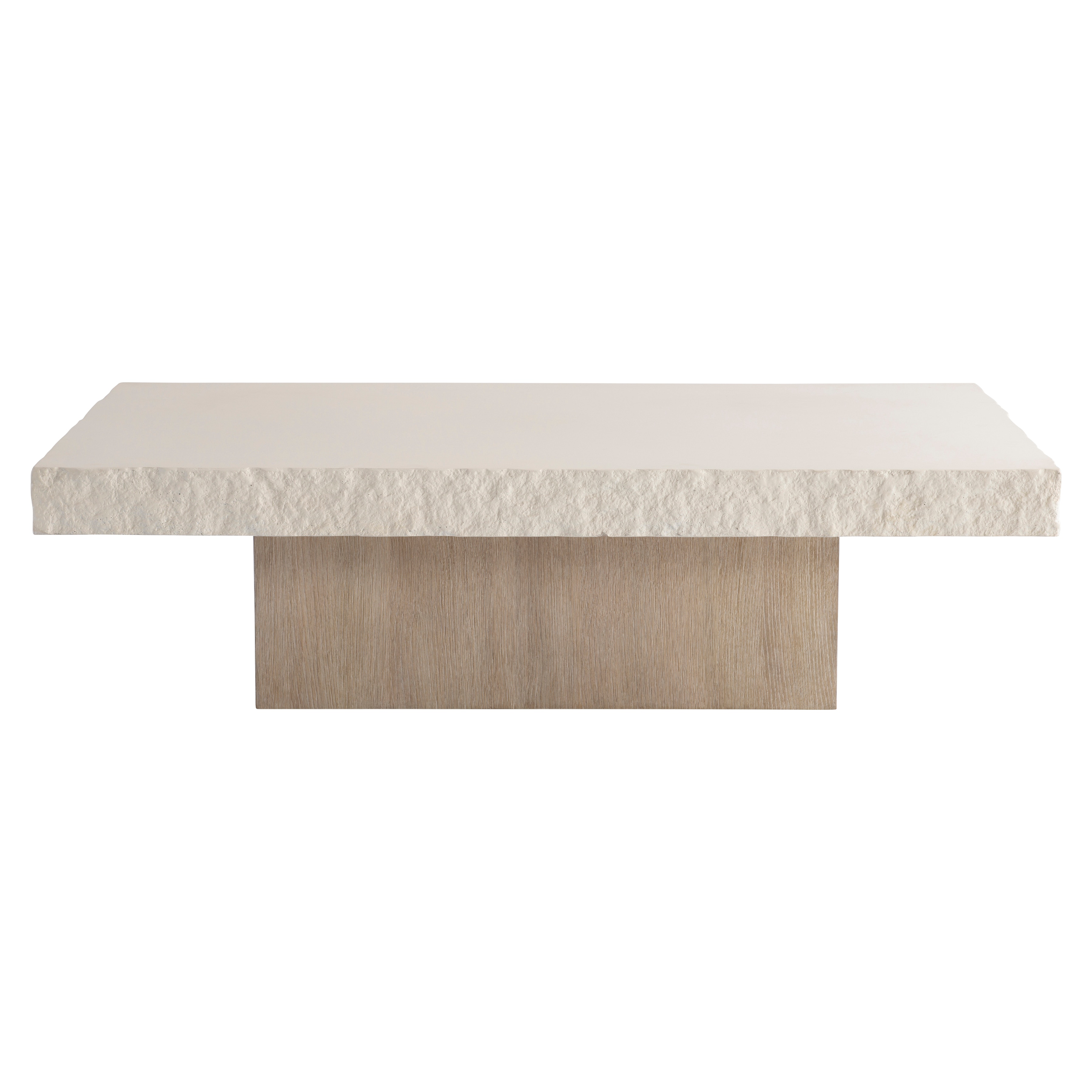 Bernhardt travertine store coffee table