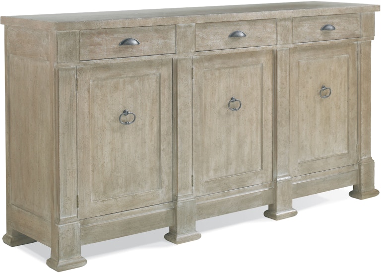 white dining room credenza