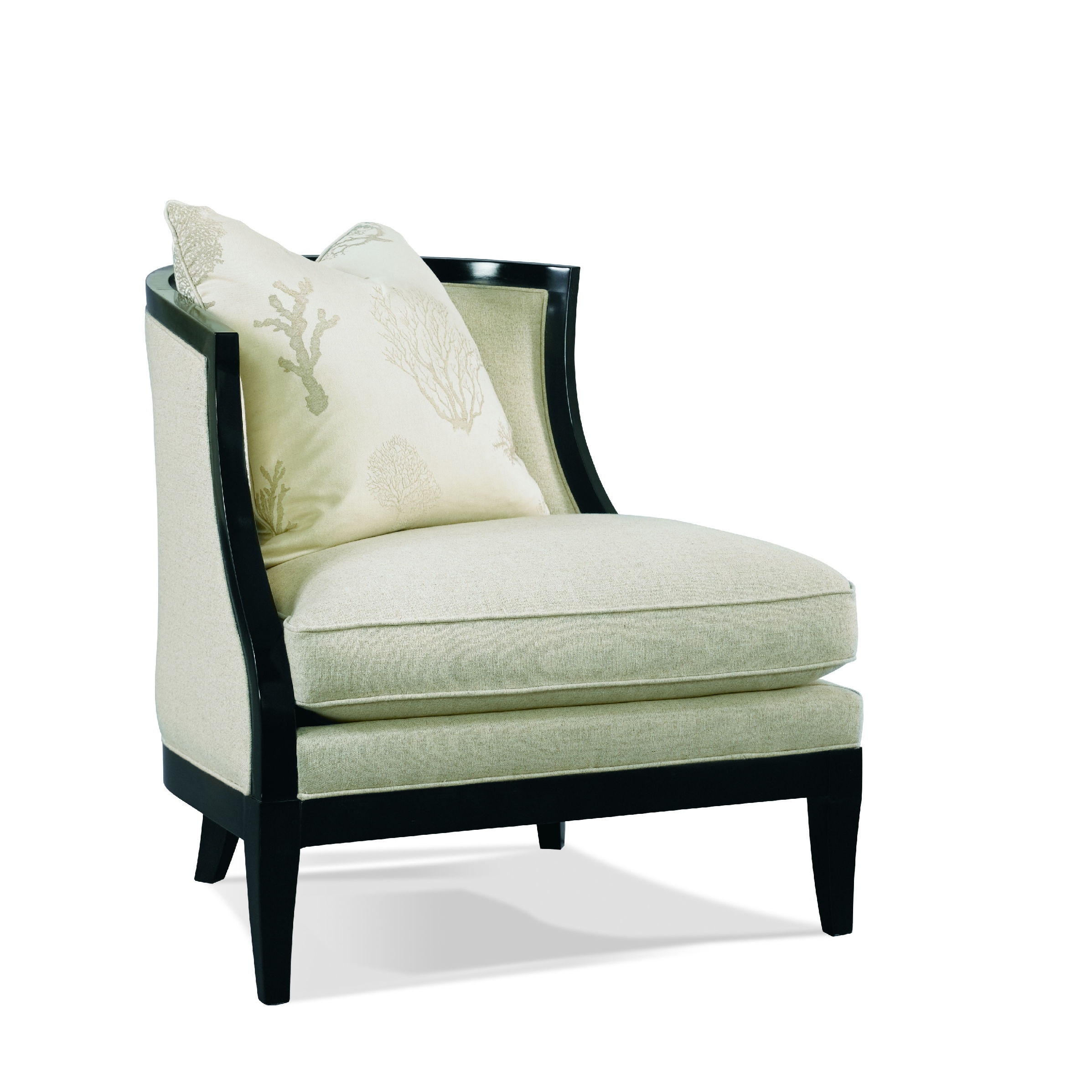 Hickory White Living Room L/A Chair 420011 Noel Furniture Houston, TX