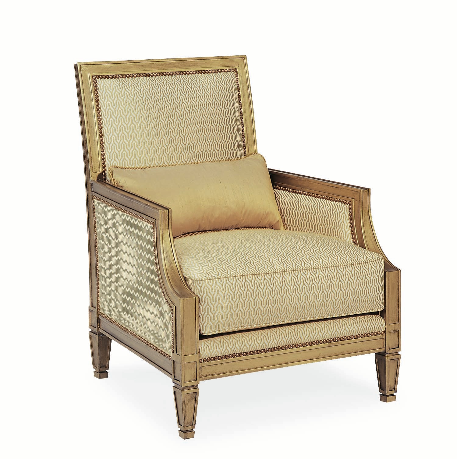 Hickory White Living Room Exposed Wood Chair 462501 Birmingham