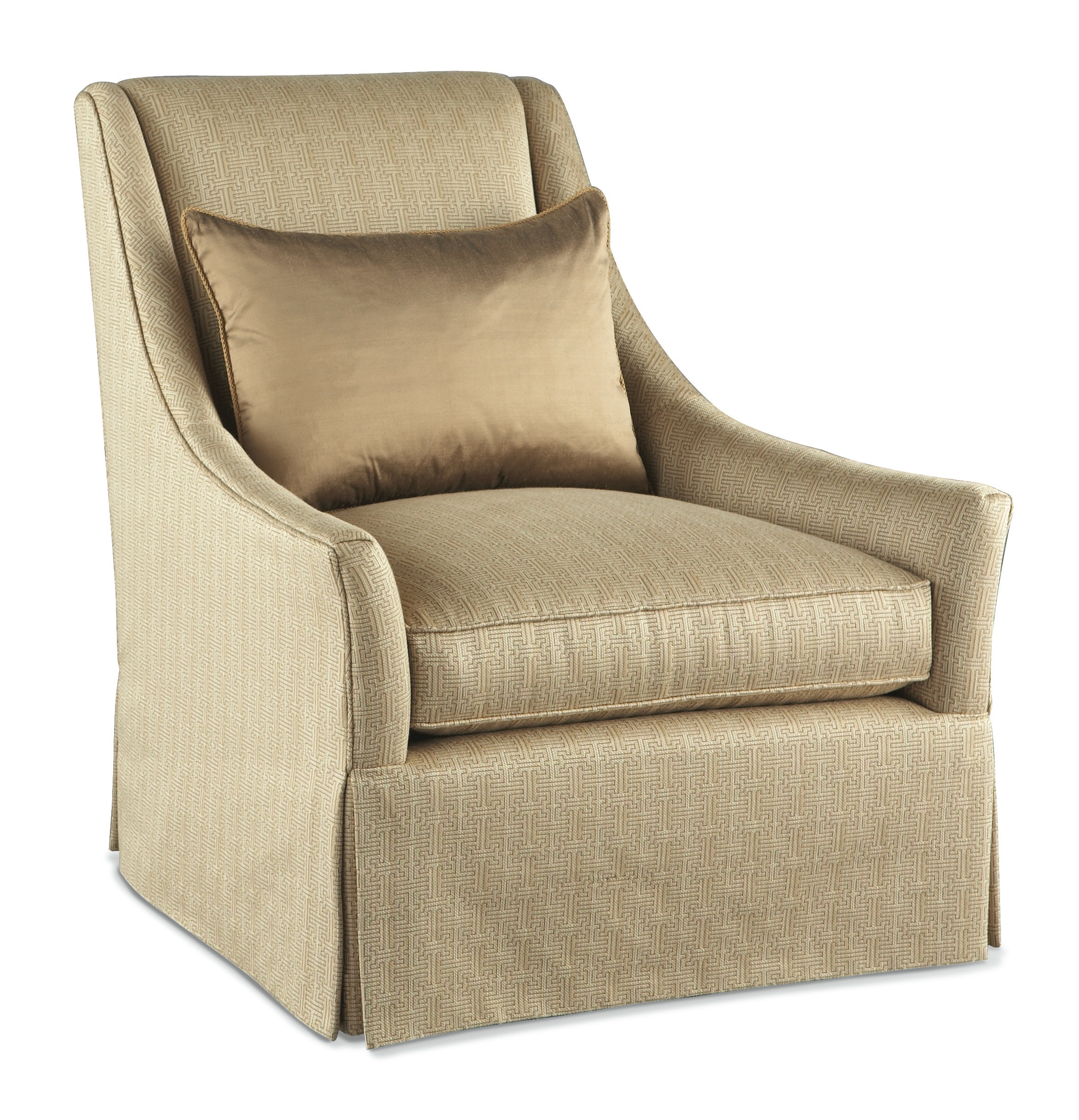 Hickory White Living Room Fully Upholstered Chair 485901 Gorman's