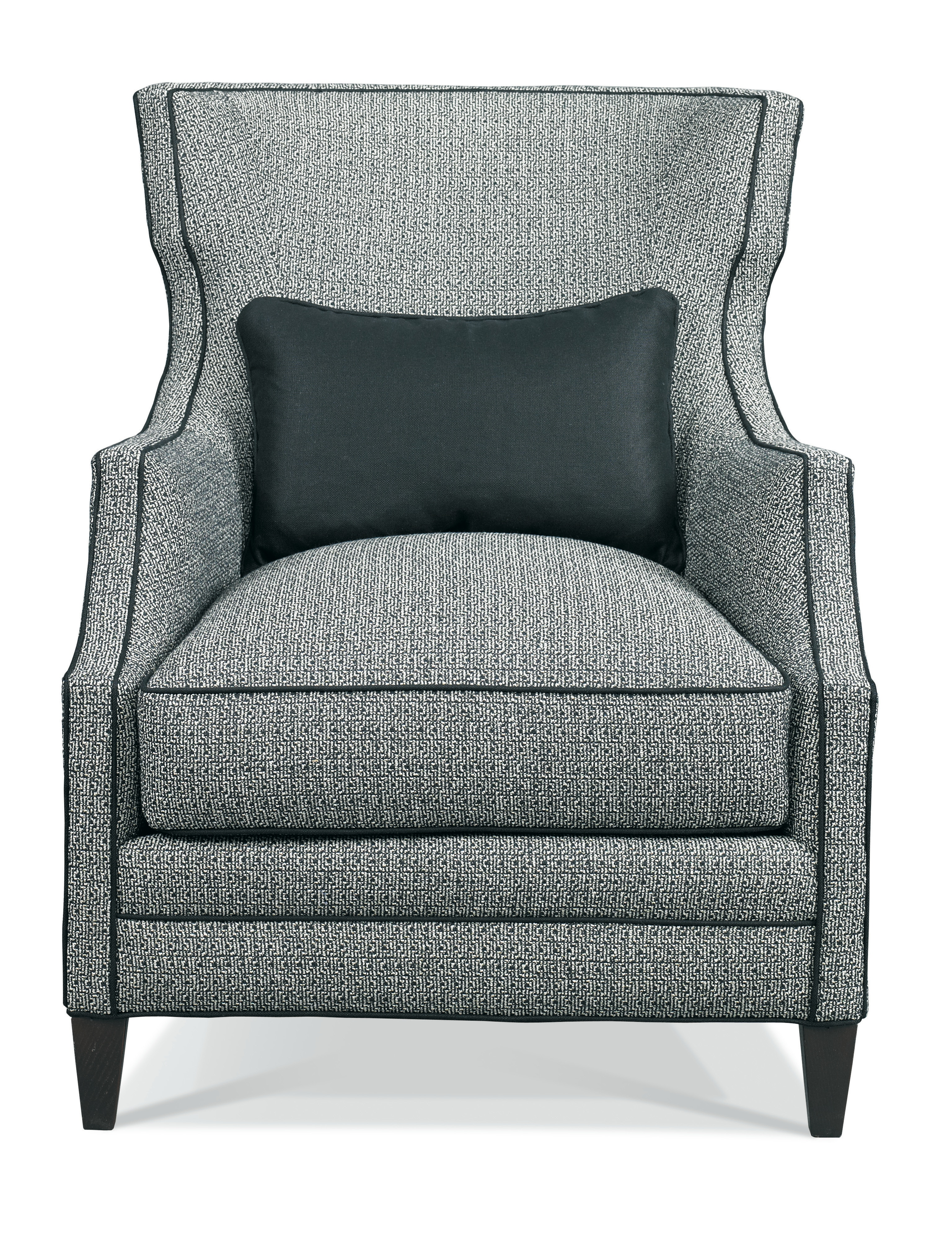 Hickory White Living Room Wing Chair 488301 Hickory Furniture Mart