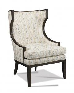Hickory White Living Room Exposed Wood Chair 520201 Hickory