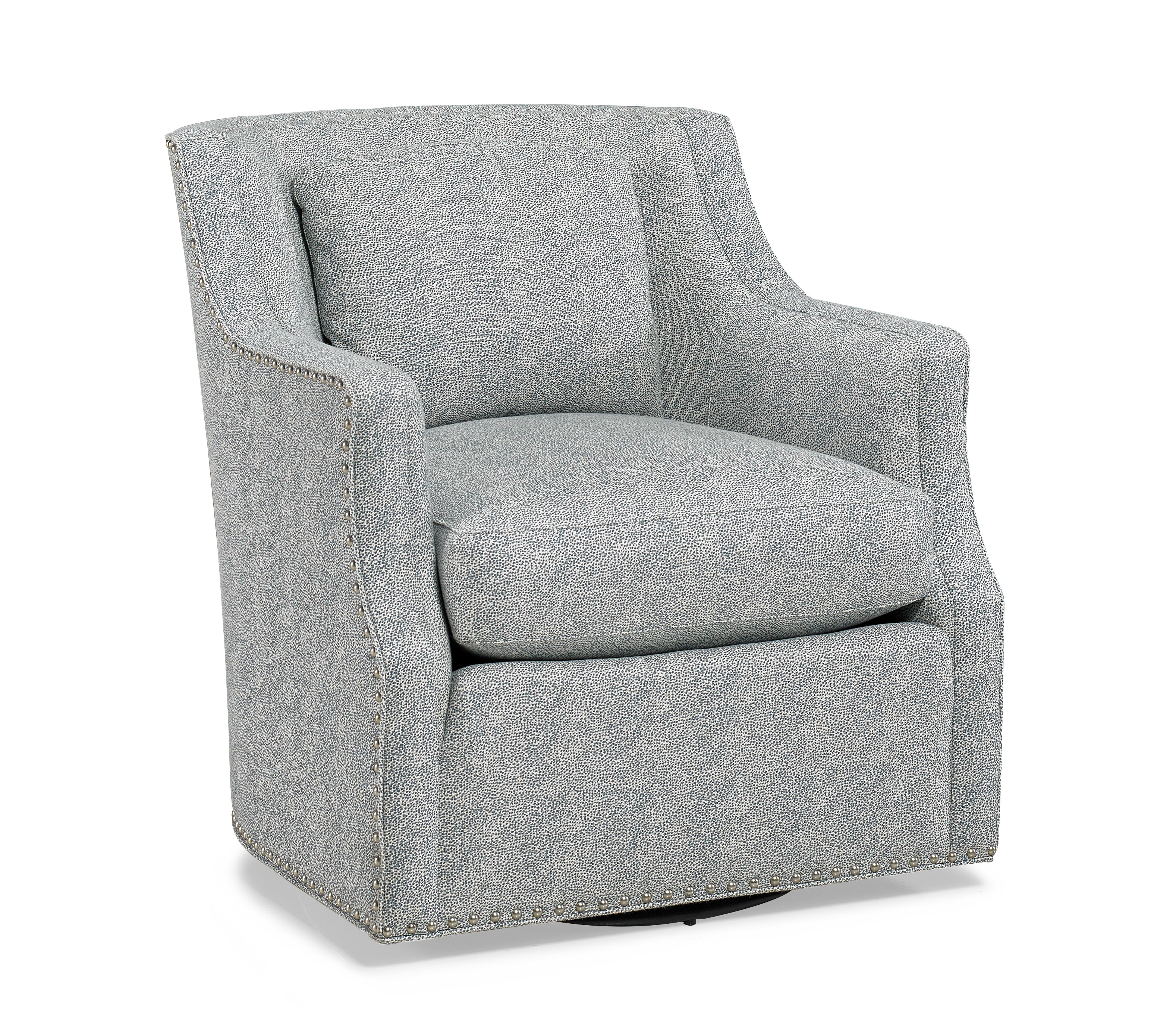 hickory white swivel chair