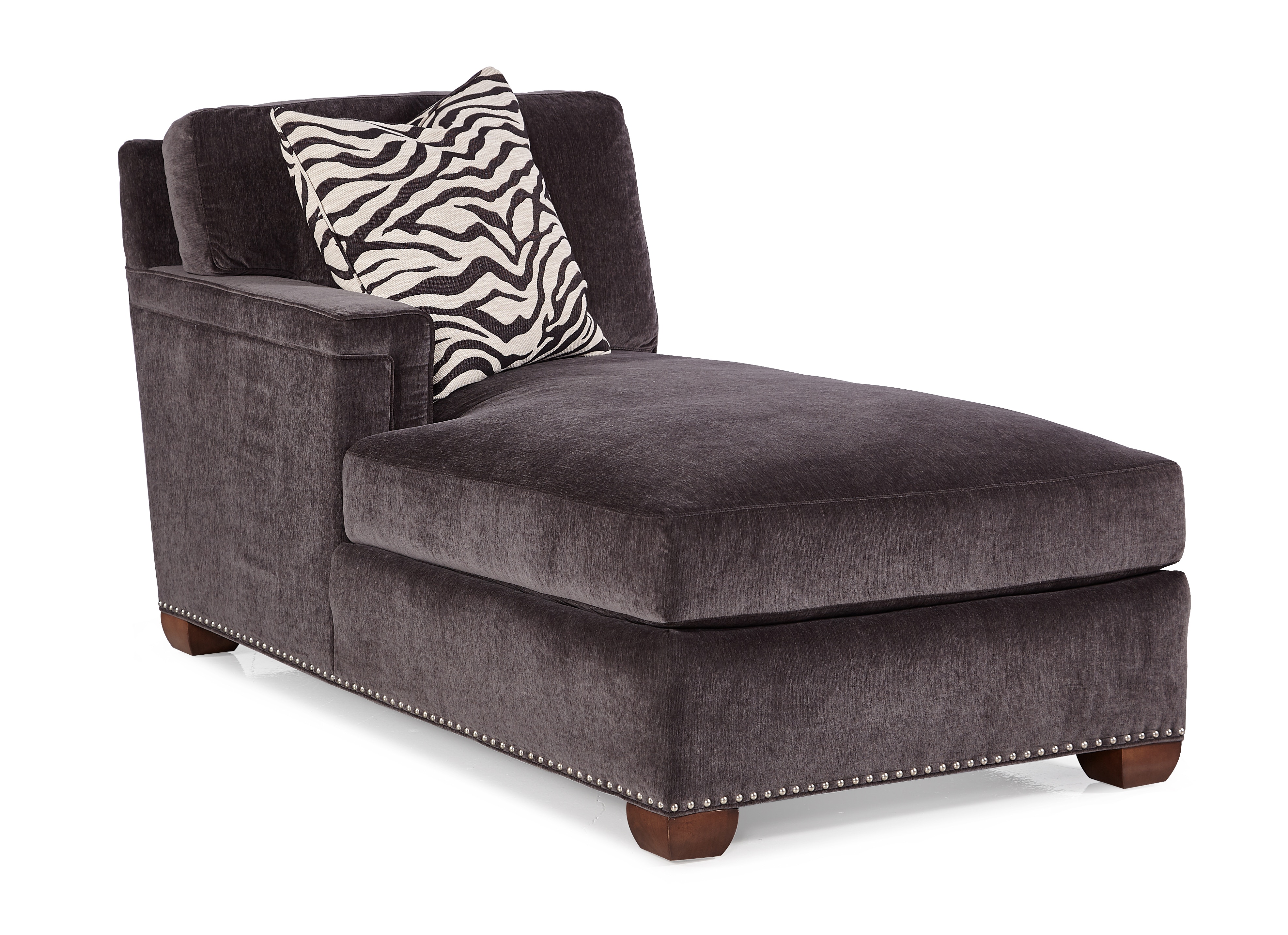 Hickory White Living Room Slade Chaise 590325 Hickory Furniture Mart