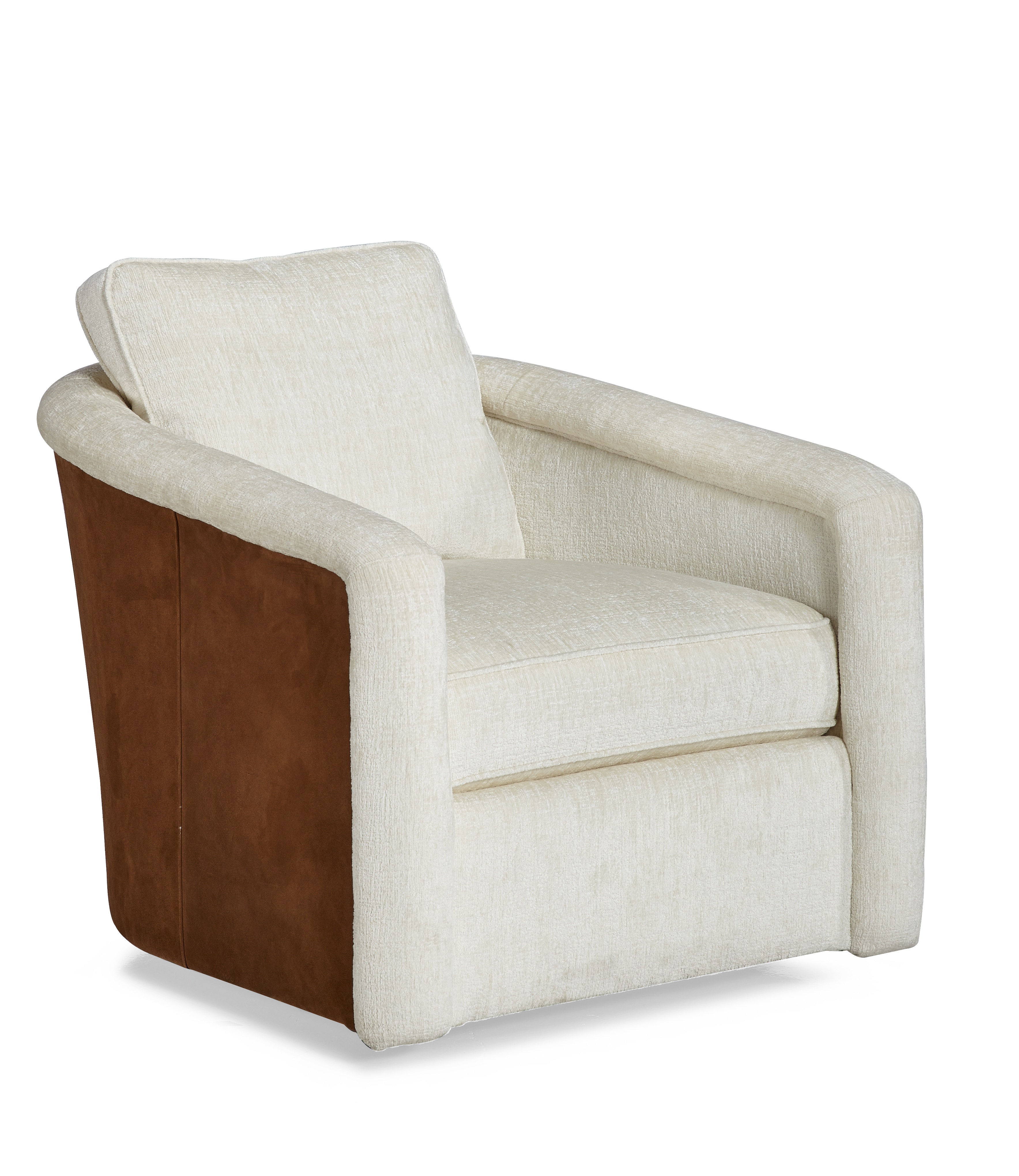 hickory white swivel chair