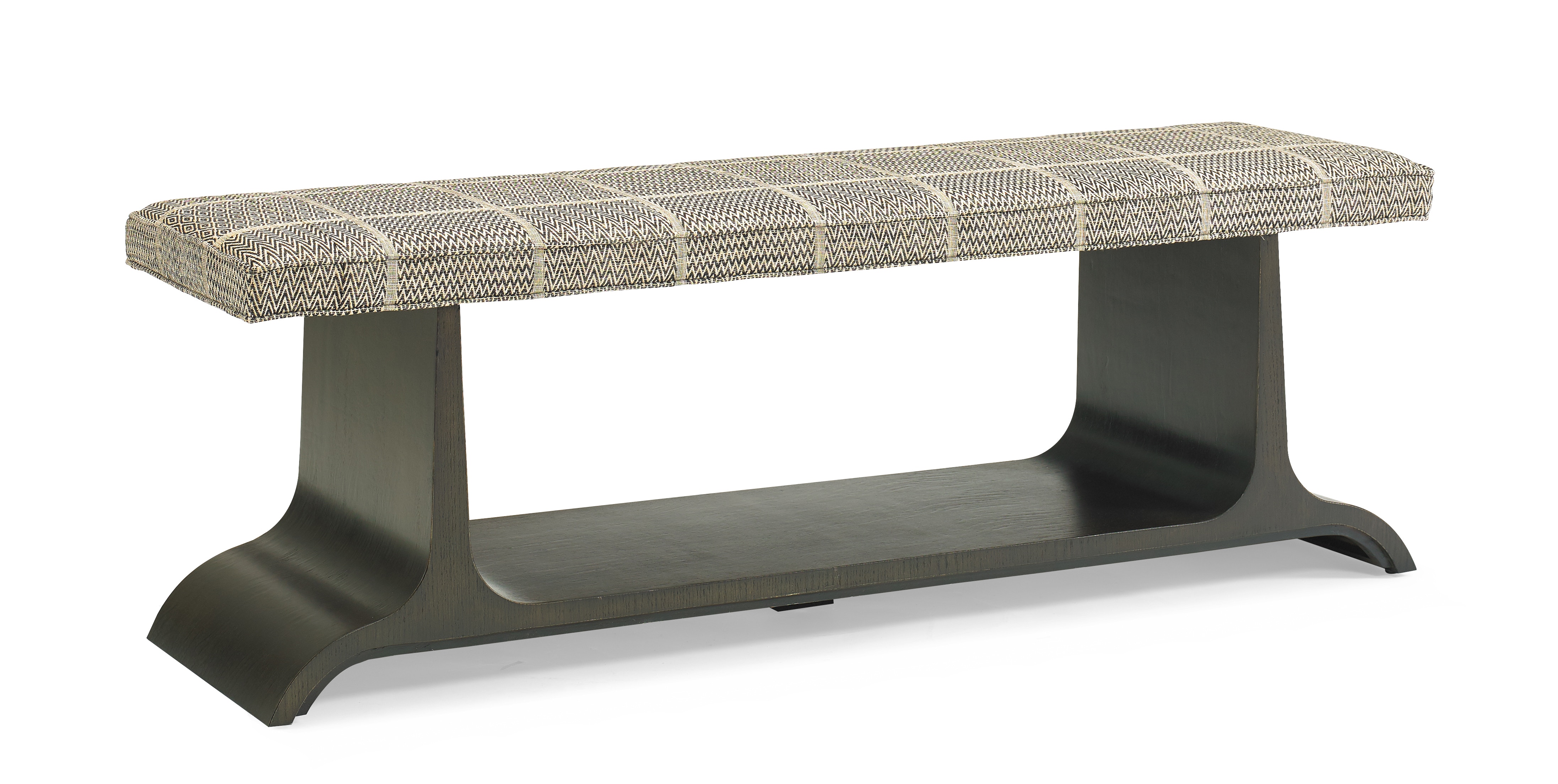 Hickory White Living Room Marni Bench 905-85 - Today's Home