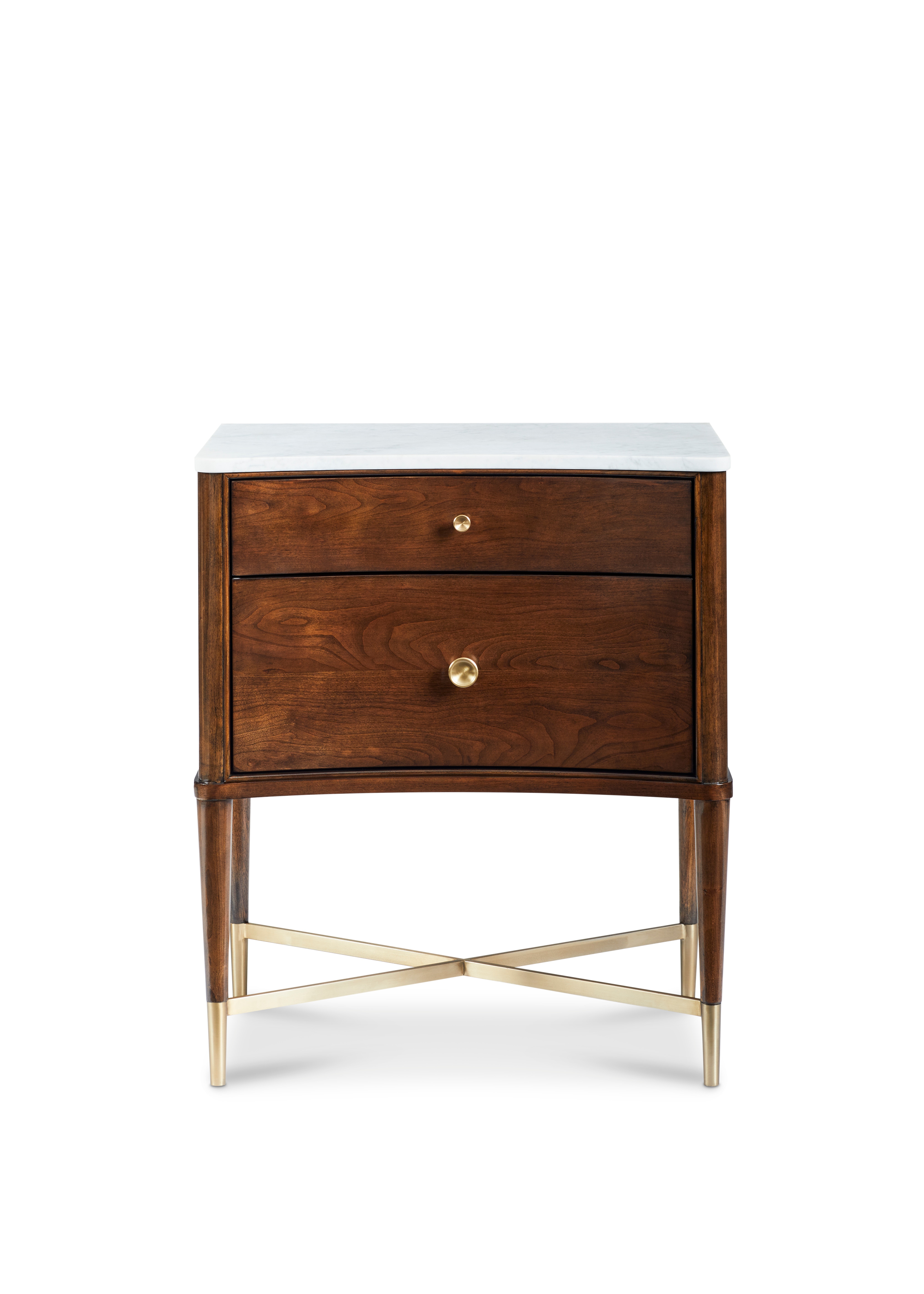 Novella Nightstand With Stone Top
