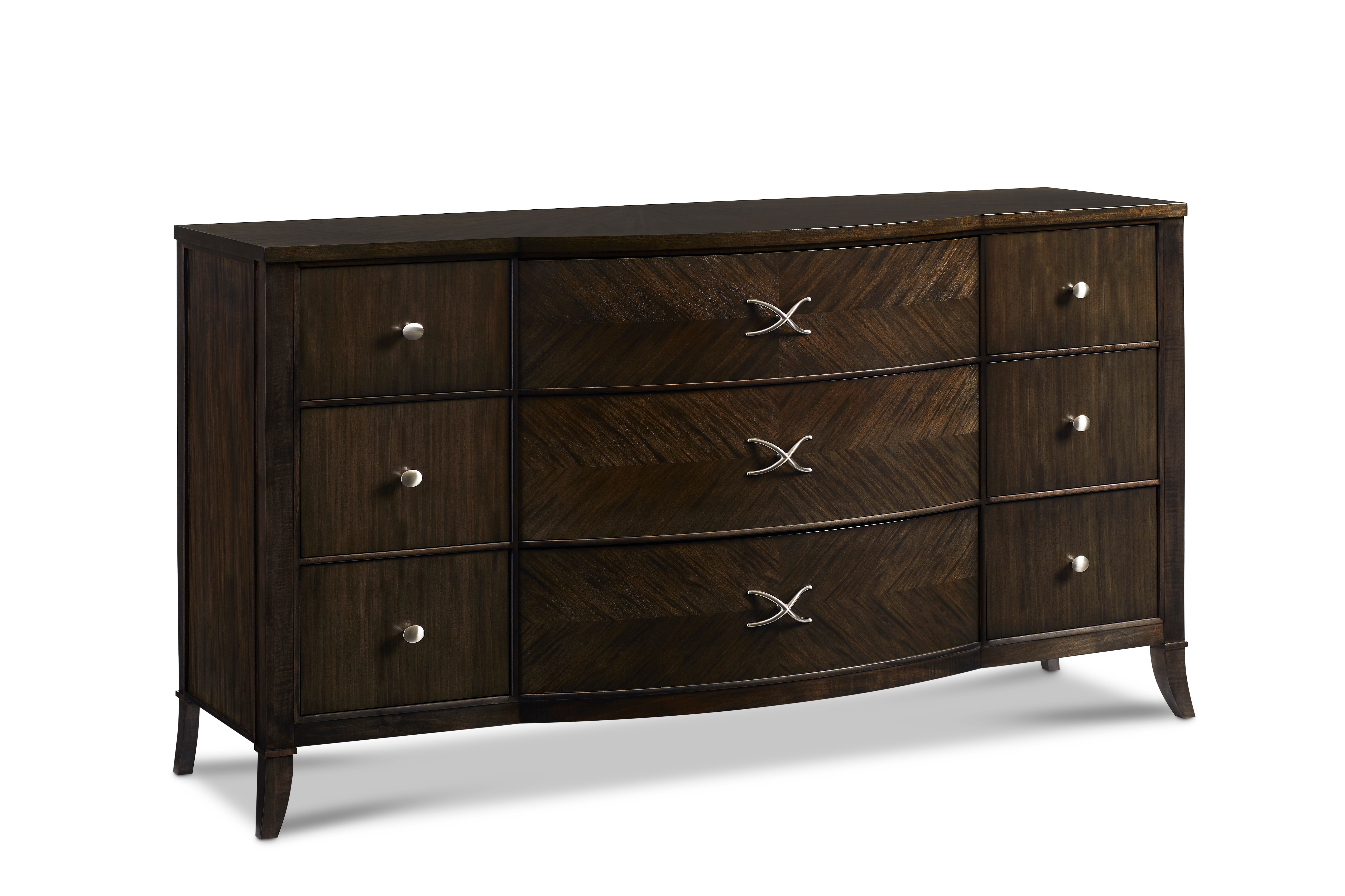 Hickory White Bedroom Carrington Dresser 57530 Birmingham Wholesale