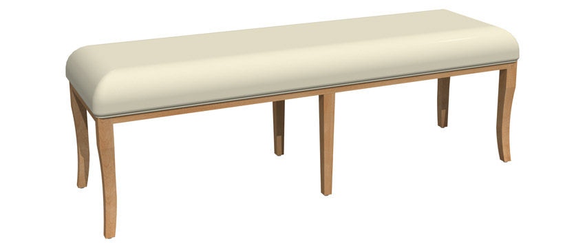 Bermex BE060B-1201-0U00-0-0V18-00 Casual Dining Bench