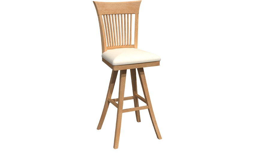 Bermex Casual Dining Bar stool BSRB 1207 0C000 0S30 00 White House Designs for Life Fairfield