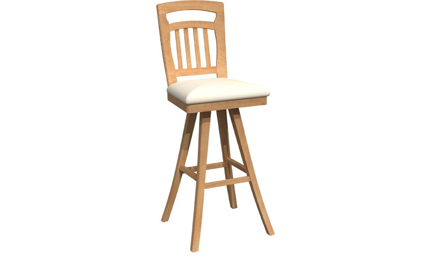 Bermex Casual Dining Bar stool BSRB 1298 0C000 0S30 00