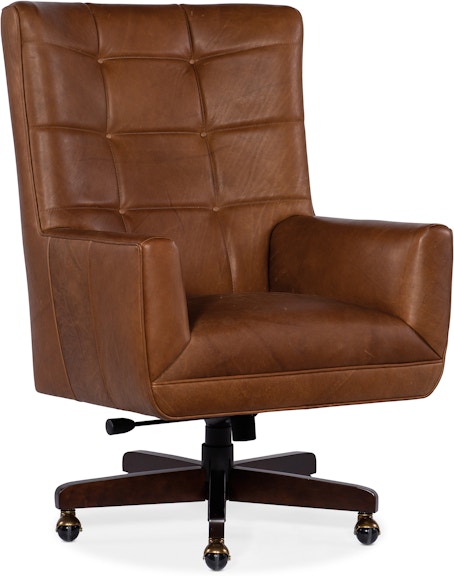 Bradington Young Ebony Ebony Home Office Swivel Tilt Chair 148-25EC