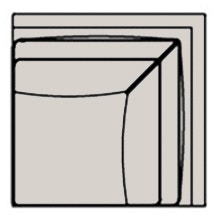 Bradington Young Raiden True Corner 204-65