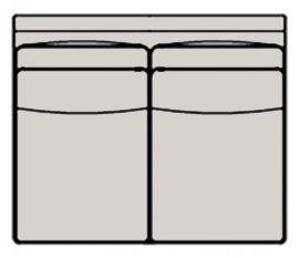 Bradington Young Living Room Sectionals 223 Hanley Sectional Bradington Young Hickory, NC