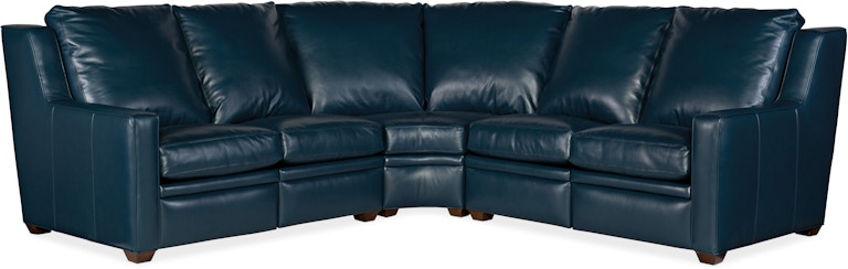 Bradington Young Raymond Sectionals 201 Raymond Reclining Sectional with One-Piece Back