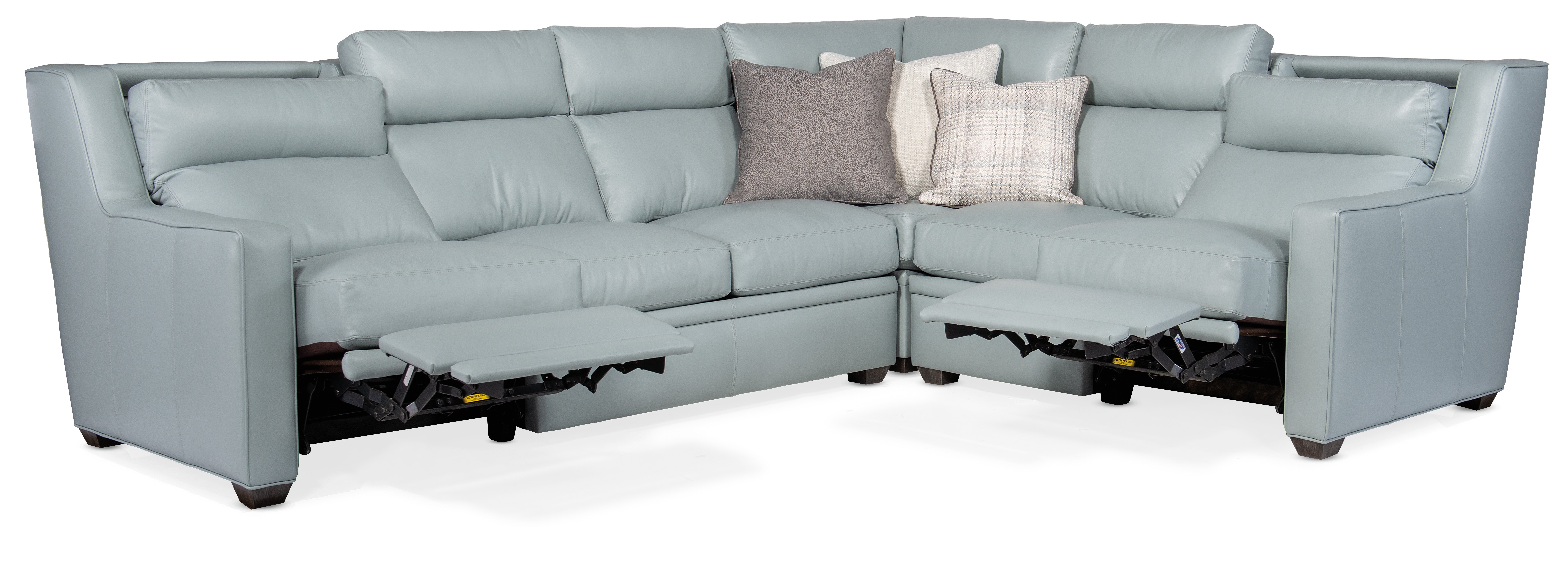 Bradington Young Living Room Sectionals 201 Raymond Reclining Sectional