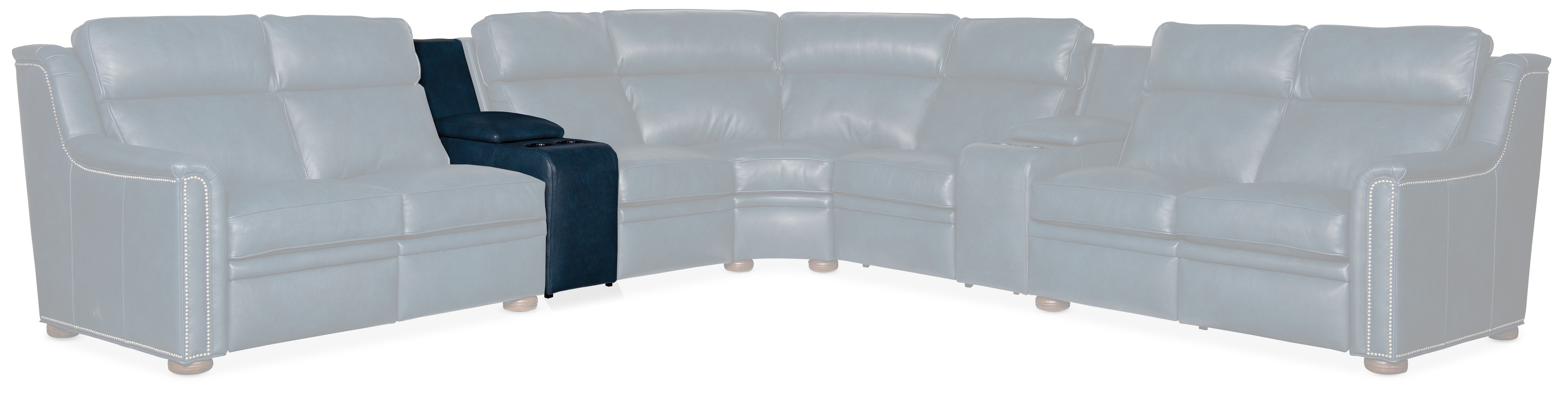 Bradington Young Living Room Sectionals 204 Raiden Reclining