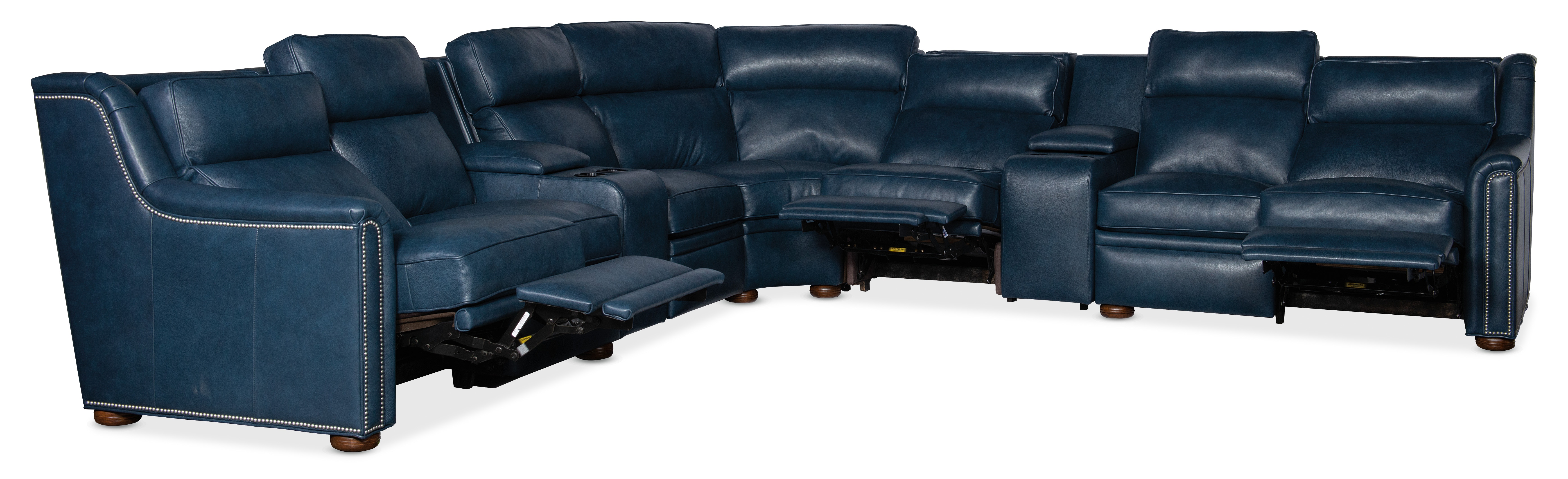 Bradington Young Living Room Sectionals 204 Raiden Reclining