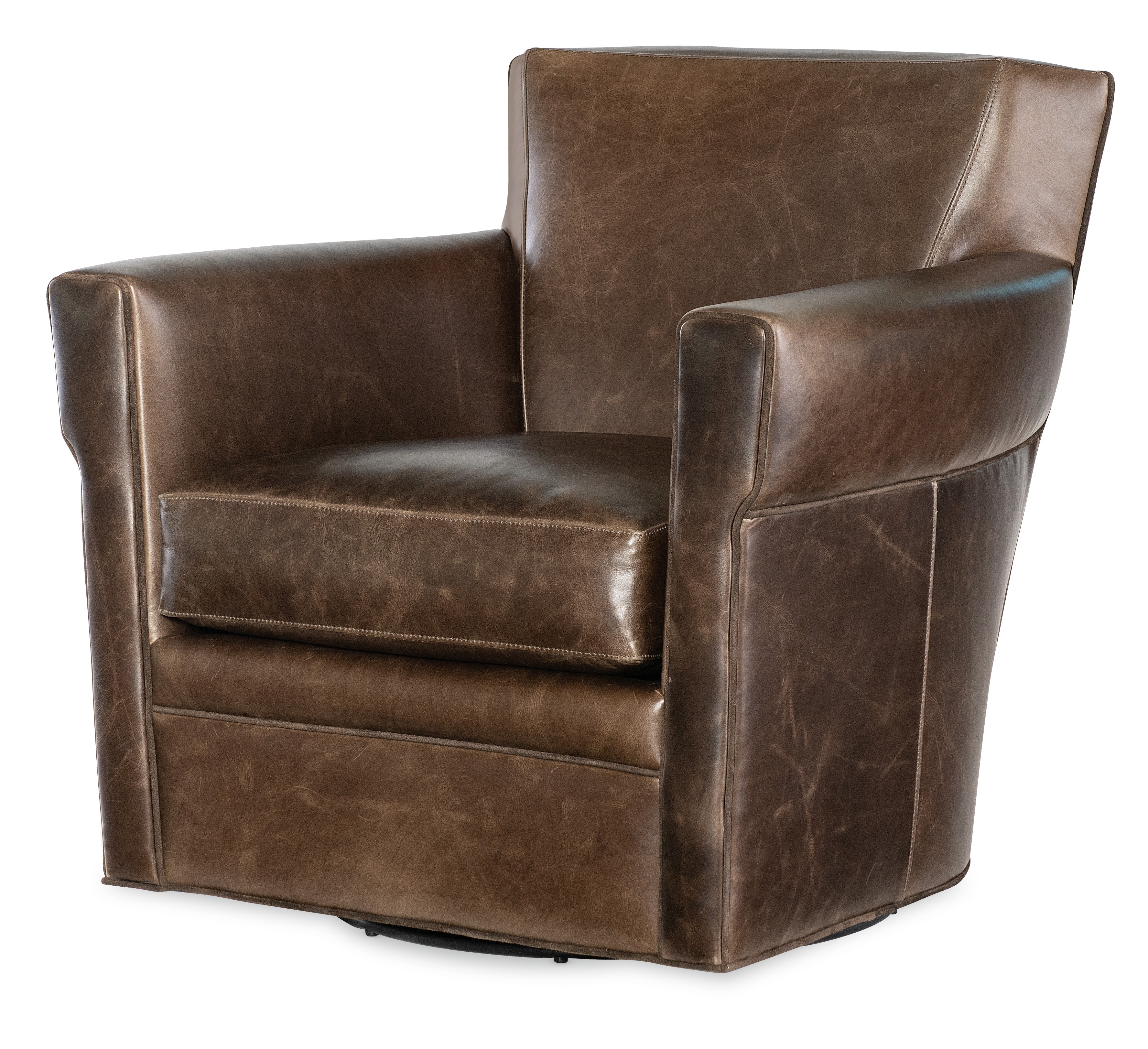 Bradington Young Living Room Aisley Swivel Chair 458-25SW