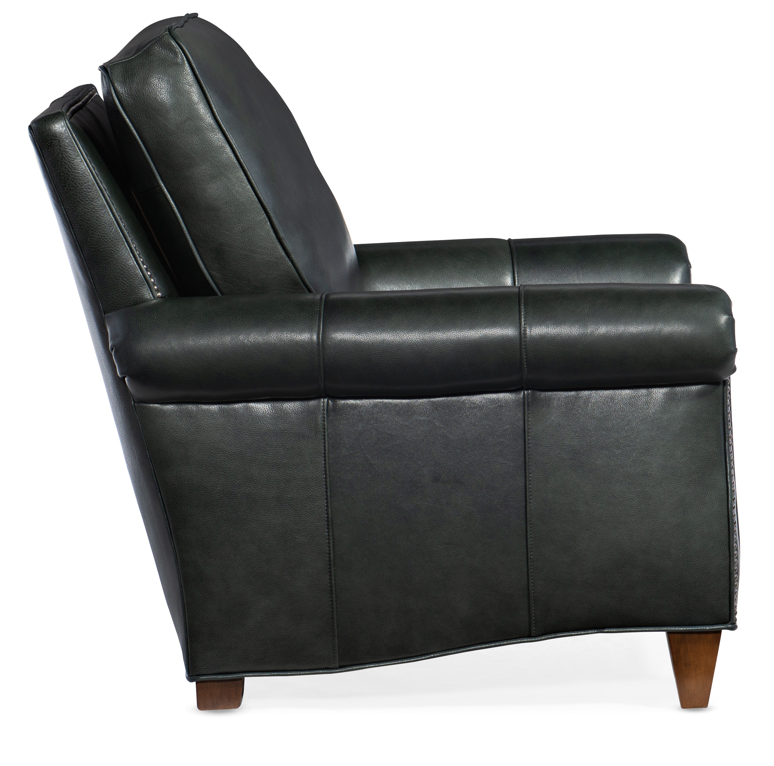 Bradington Young Living Room Reddish Stationary Chair 8Way Hand Tie