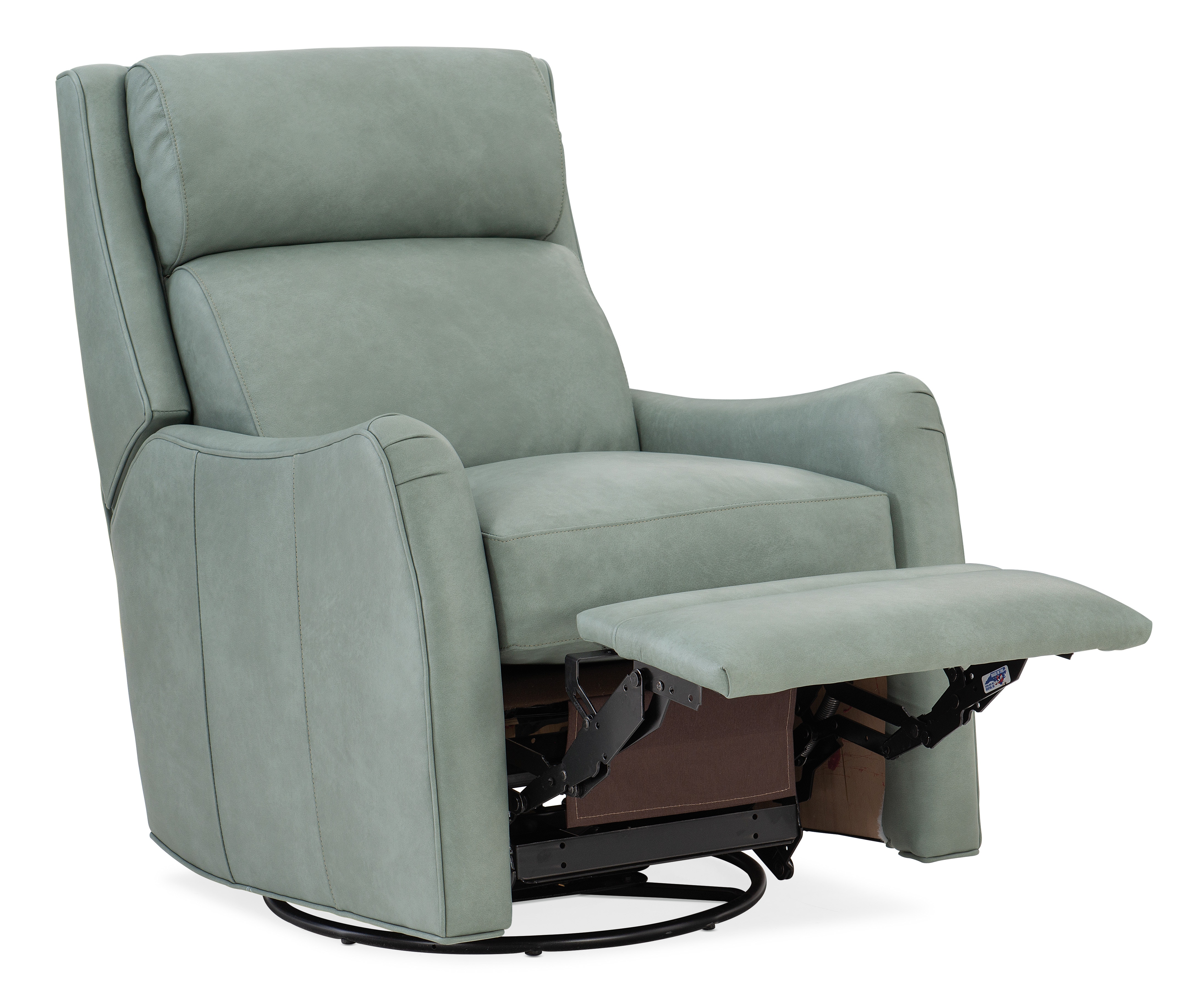 green wall hugger recliners