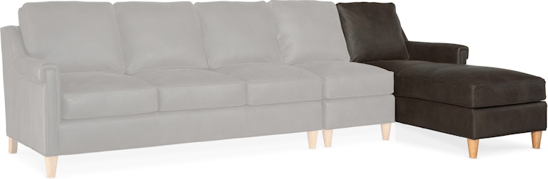 Bradington Young Madison RAF Stationary Chaise Lounge 8-Way Tie 770-42 at Woodstock Furniture & Mattress Outlet