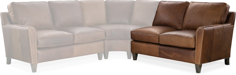 Bradington Young Manning Stationary RAF Loveseat 8-Way Tie 773-58 at Woodstock Furniture & Mattress Outlet