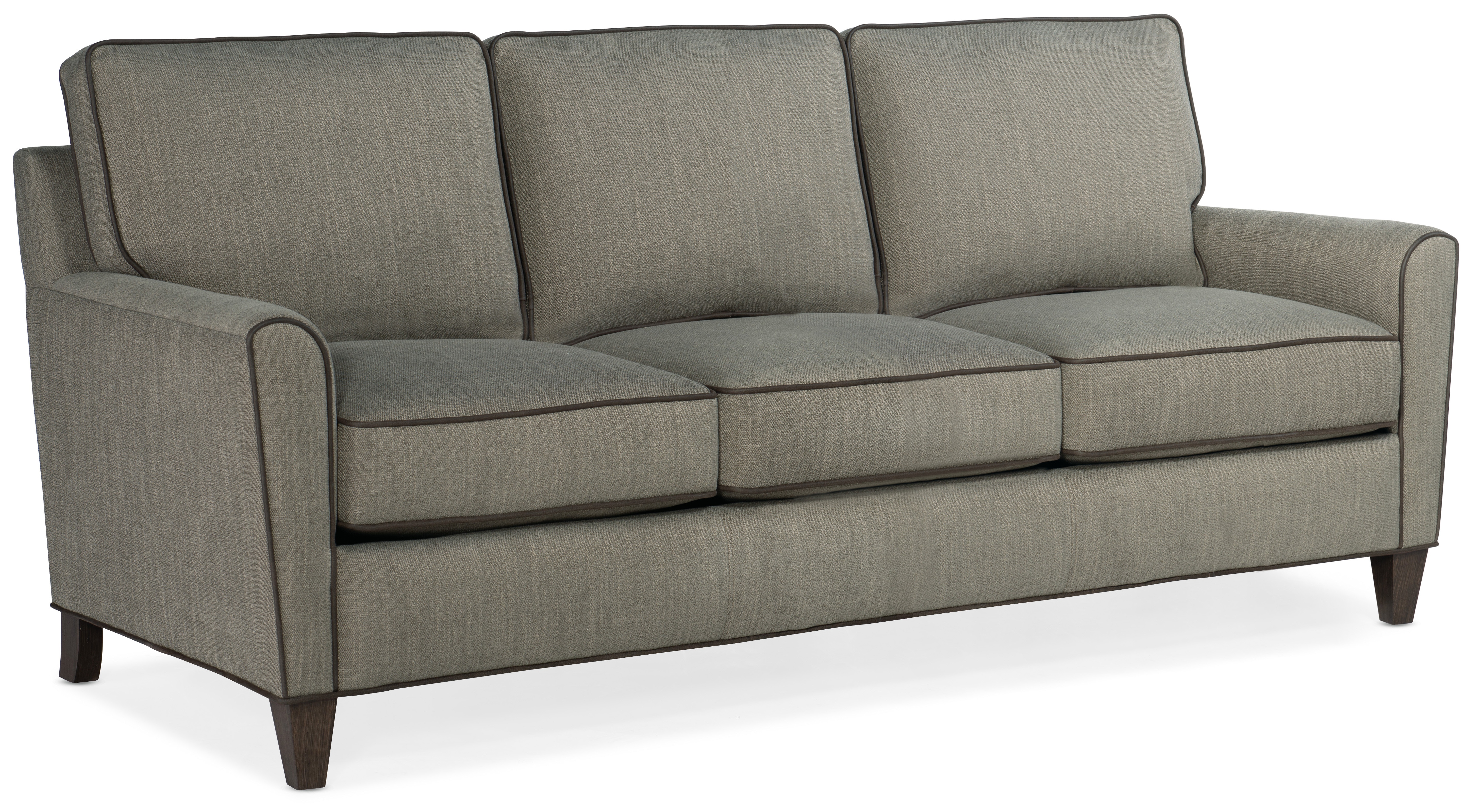 Bradington Young Living Room Raylen Stationary Sofa 8Way Tie 60495