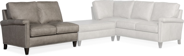 Bradington Young Mallory LAF Stationary Loveseat 8-Way Tie 774-57 at Woodstock Furniture & Mattress Outlet