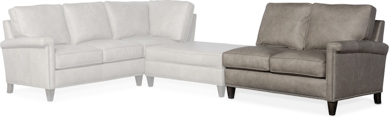Bradington Young Mallory RAF Stationary Loveseat 8-Way Tie 774-58 at Woodstock Furniture & Mattress Outlet