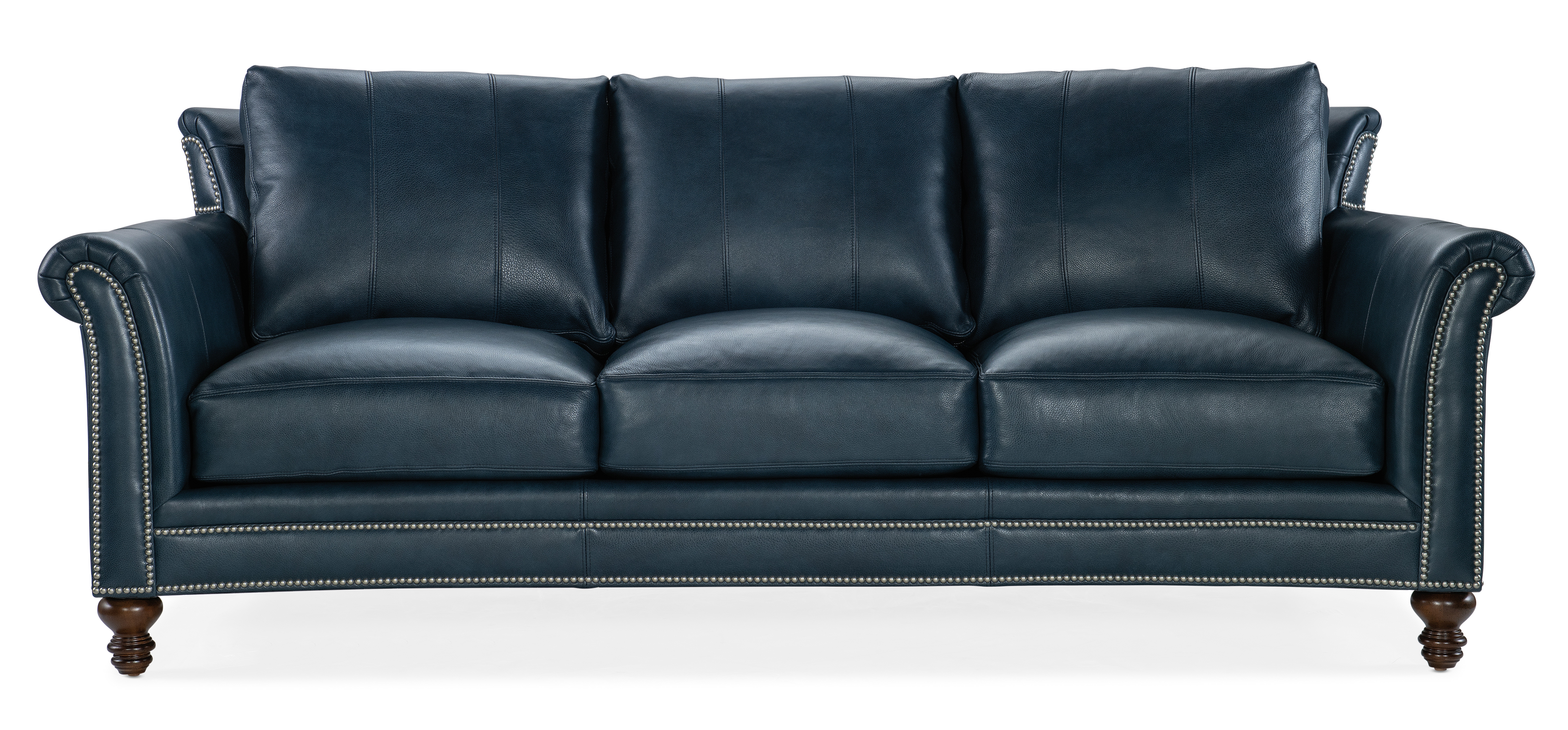 Bradington Young Living Room Richardson Stationary Sofa 8Way Tie 866