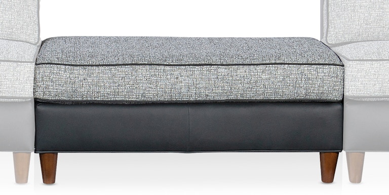 Bradington Young Melville Sectional Ottoman 871-SO at Woodstock Furniture & Mattress Outlet