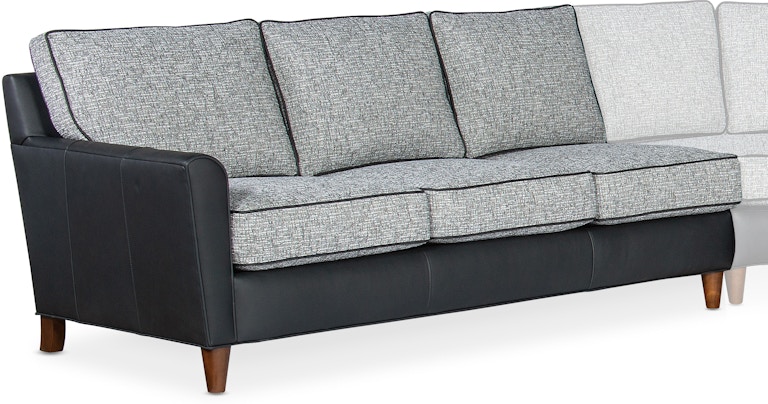 Bradington Young Manning LAF Stationary Sofa 8-Way Tie 873-83 at Woodstock Furniture & Mattress Outlet