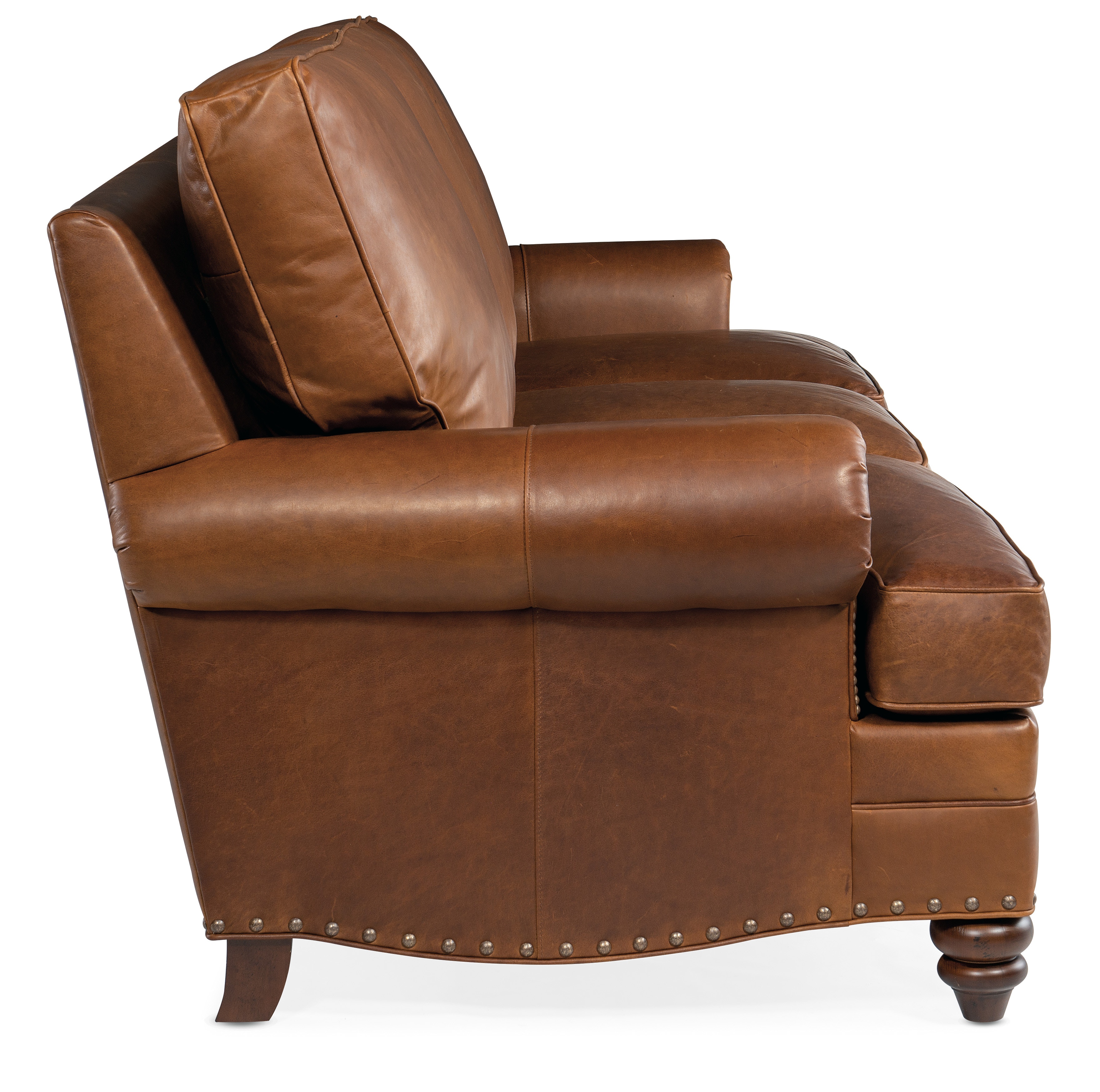 Bradington Young Living Room Hoff Stationary Sofa 8Way Tie 88095