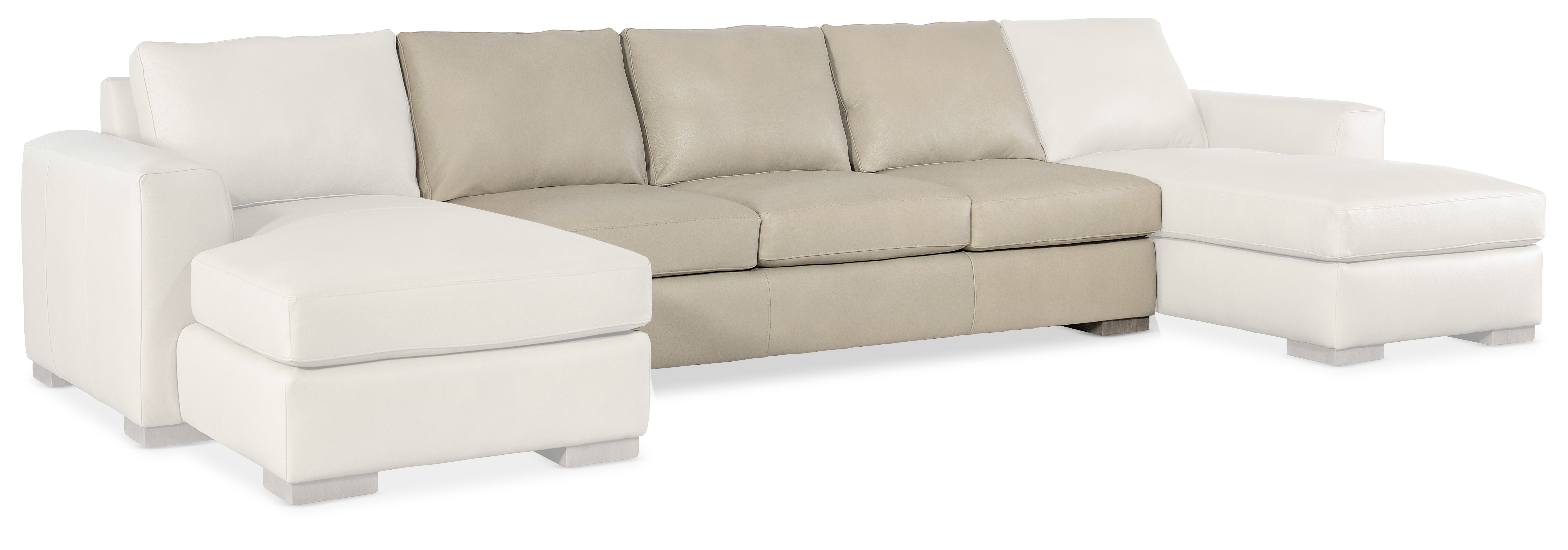 Bradington Young Living Room 881 Donovan Sectional - Grace