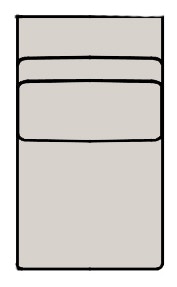 Bradington Young Johnston Armless Chair 949-37