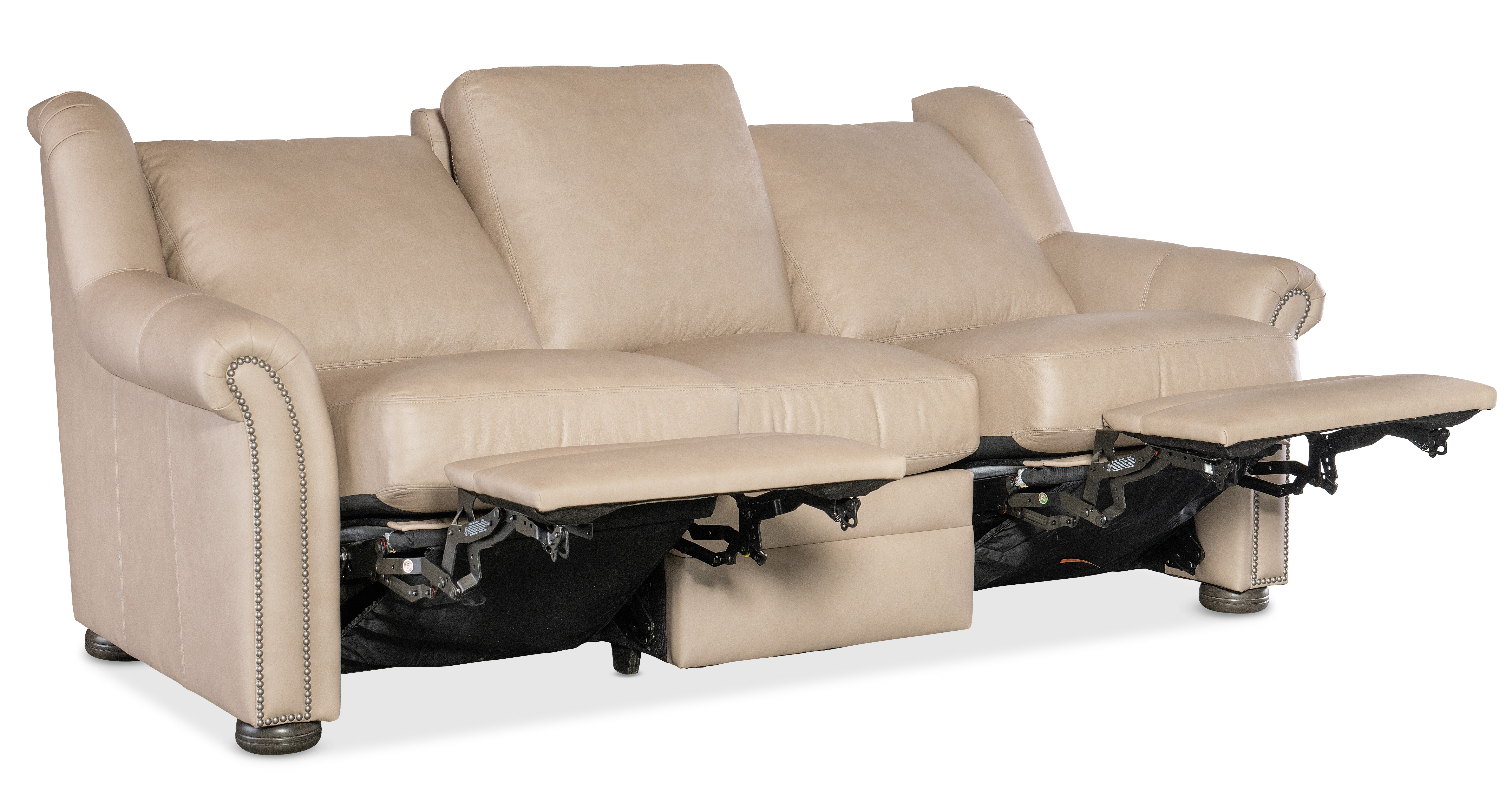 Bradington Young Luxury Motion 91690 Newman Sofa Full Recline at